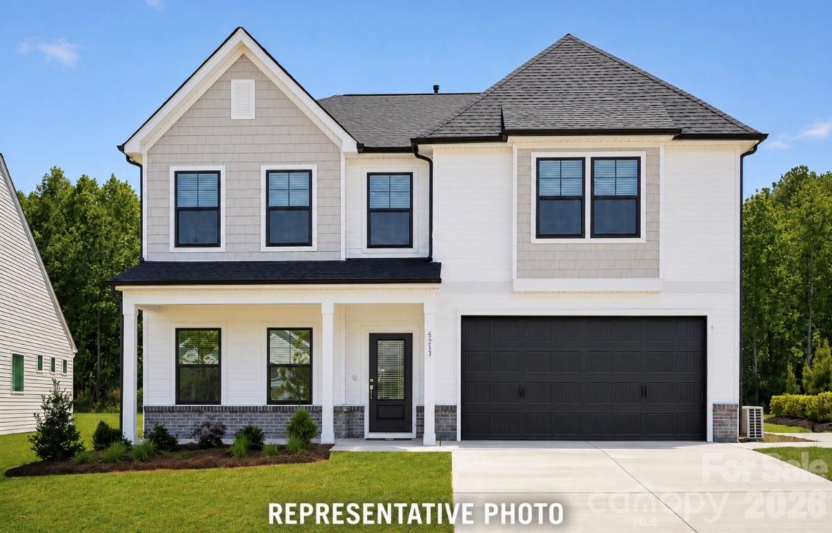 Thoughtfully designed, this stunning two-story inventory home offers 5 bedrooms, 3 full bathrooms, and a spacious loft, providing the perfect balance of comfort, functionality, and flexibility. Just off the foyer, a private main-level bedroom and full bath create an ideal space for guests, multigenerational living, or a home office.
The open-concept layout features a beautifully appointed kitchen that overlooks the casual dining area and expansive great room, making entertaining and everyday living effortless. The seamless flow between living spaces creates a bright and welcoming atmosphere throughout the main level.
Upstairs, the spacious primary suite serves as a private retreat, complete with a large walk-in closet and an en-suite bath featuring dual vanities and ample storage. Three additional secondary bedrooms share a full bathroom, while the versatile loft provides the perfect space for a media room, playroom, home office, or additional living area.
With generous living spaces, modern design, and a highly desirable 5-bedroom, 3-bath layout, this home is ready to accommodate a variety of lifestyles and needs.