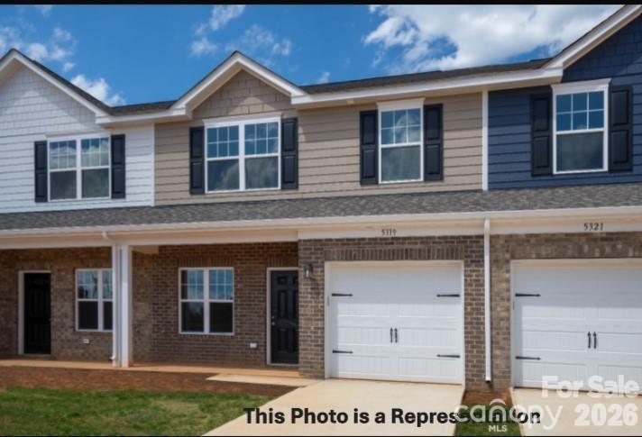 July 2026 completion with August move-in. This home includes up to $15,000 in closing costs with preferred lender plus a move-in package including washer, dryer, refrigerator, and window blinds. This two-story, open-concept floor plan features a gourmet kitchen with an oversized island, 42" cabinets with hardware, ceramic tile backsplash, and stainless steel appliances. Additional upgrades include a black rail and picket staircase and durable LVP flooring throughout the main living areas. The primary suite features a walk-in shower, double-bowl vanity, and spacious walk-in closet. Enjoy relaxing on the patio at the end of the day. Conveniently located near Belmont, Mount Holly, Denver, and Gastonia with easy access to Hwy 27, Charlotte, and Charlotte Douglas International Airport.