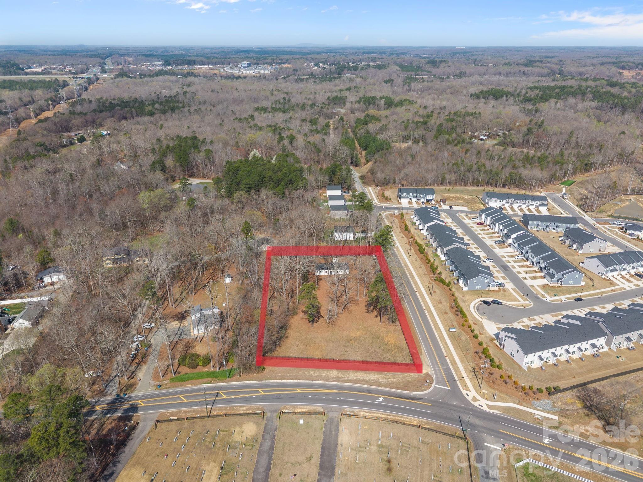 Prime opportunity for builders and investors – fully approved 14-unit townhome development with flexible potential!!!

This nearly 2-acre lot has been approved by City of Charlotte Land Development for the construction of a 14-unit townhome community, offering a true shovel-ready opportunity in a rapidly growing area. The value is in the land and location — strategically positioned near Hwy 16, I-485, and just minutes from Riverbend Village, home to Harris Teeter, Walmart, Chick-fil-A, and a wide variety of dining and retail options.

While currently entitled for townhomes, the site also offers the potential for a 5–6 lot single-family development, giving builders multiple paths to maximize returns. Surrounded by established neighborhoods and ongoing growth, this property sits in the heart of Charlotte’s expanding northwest corridor.

Seller has recently adjusted pricing and is ready to move forward — strong consideration will be given to serious offers.

Don’t miss this chance to develop in a high-demand area with easy access to major highways, employment centers, and lifestyle amenities. Build to Rent or Build to Sell — make this your next investment property!