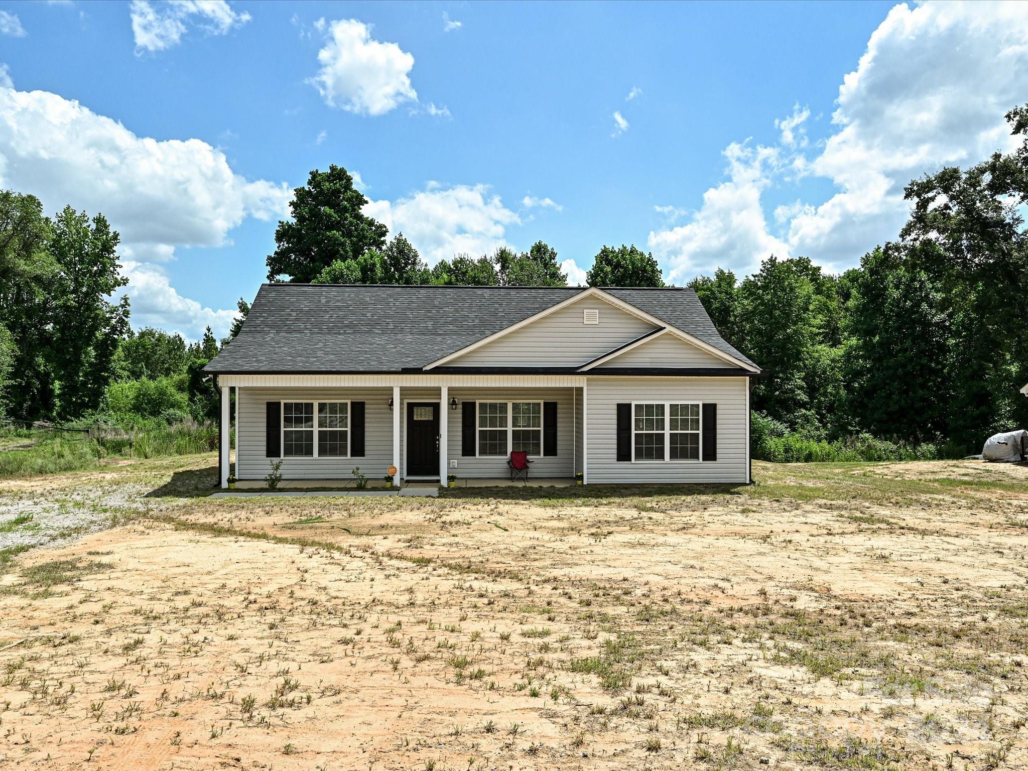 Beautiful 3 bedroom Ranch on half an acre, just like new.  Open floor plan with beautiful large bright kitchen and vaulted family room.  Split bedroom boasts a large primary suite complete with walk-in closet and soaker tub.   The whole home feels open and spacious with beautiful bright finishes.  Come and take your tour today!
