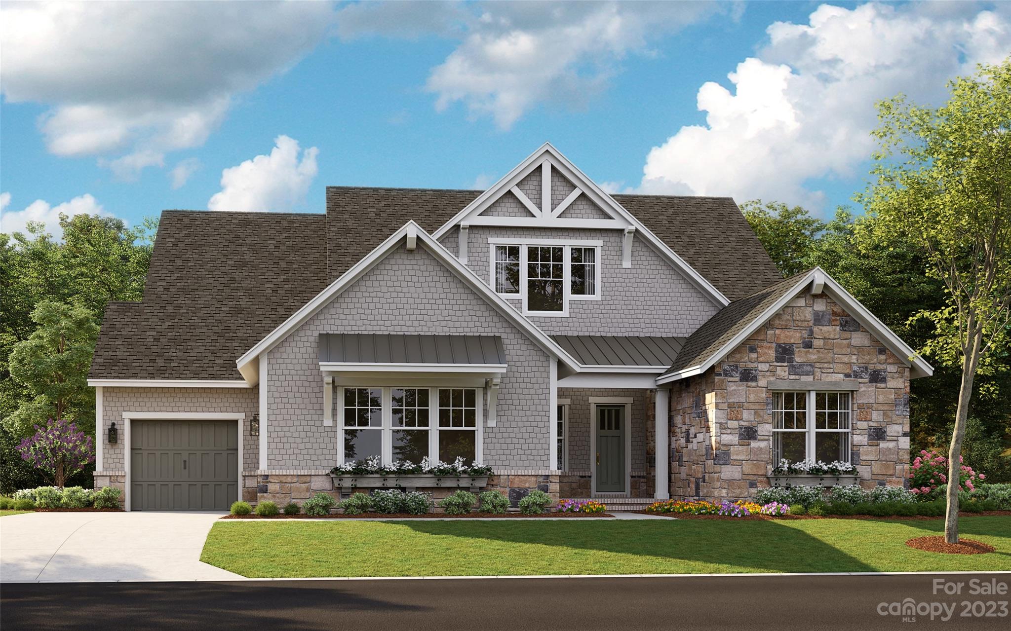 Entered for comps only - construction perm financing  -construction has not started.  Design is completed and reflected in listing price