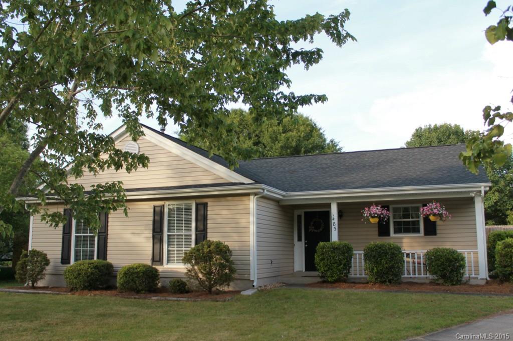 Great home in quiet cul-de-sac location, yet close to interstate, restaurants and shopping. This home was totally renovated within the past 2 years ago including new roof, HVAC, flooring, exterior siding,gutters, paint,light fixtures, paint, appliances, counter tops, kitchen sink,deck and fence. Open floor plan w/ wood burning fireplace and vaulted ceiling in living room gives a spacious feel.  Relax on front porch or back deck.  This 3 bedroom 2 full bath home is move in ready!
