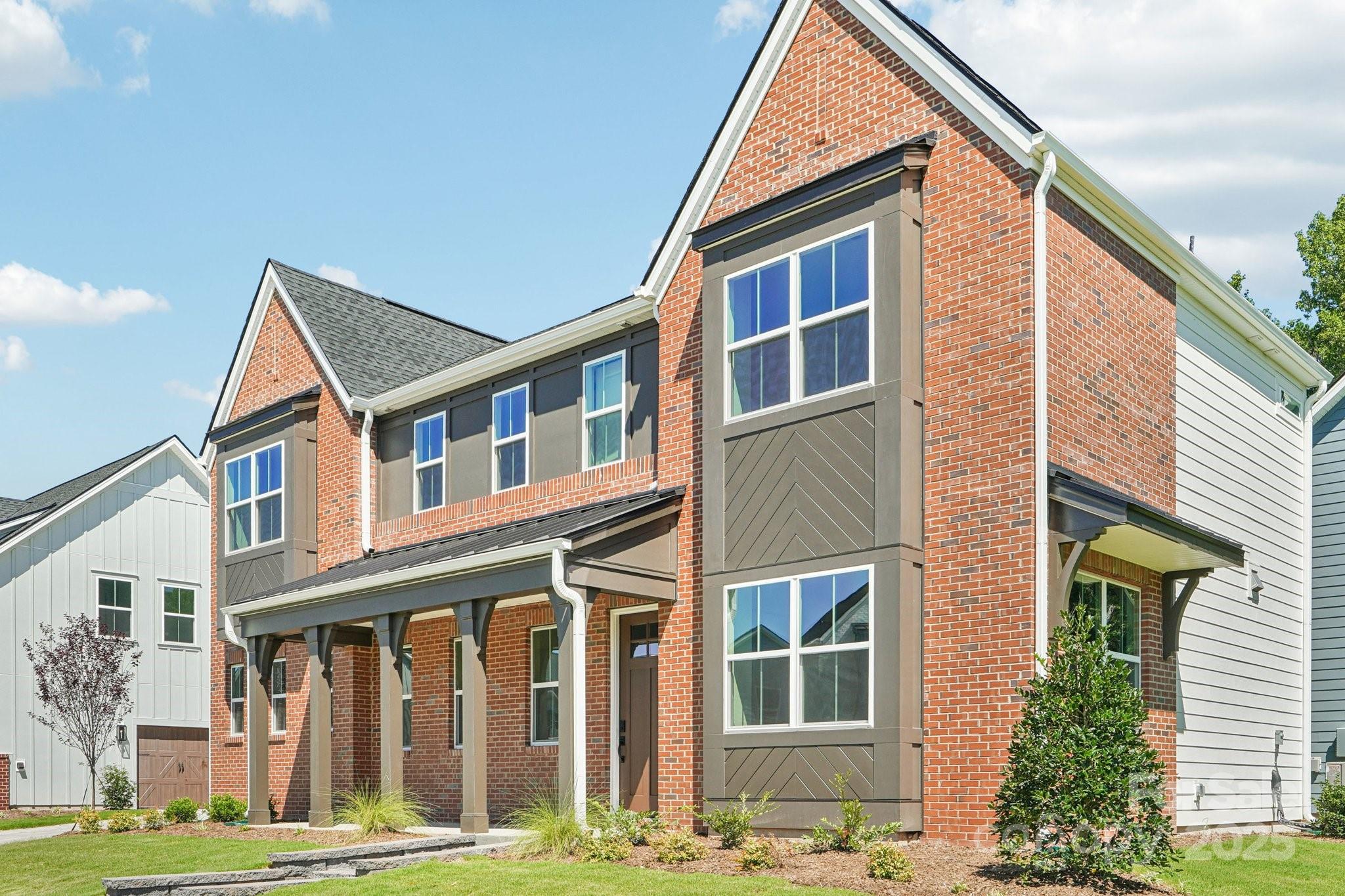 Lucere at Windell Woods is a unique, carriage home community for homeowners looking for an intimate courtyard living experience. This community features three different thoughtful home designs to choose from, with a transitional approach that fosters a sense of community. Each home includes landscape maintenance with your HOA dues.
Please note that while the Babbling Brook Lane is a public street, the shared driveway is considered private.