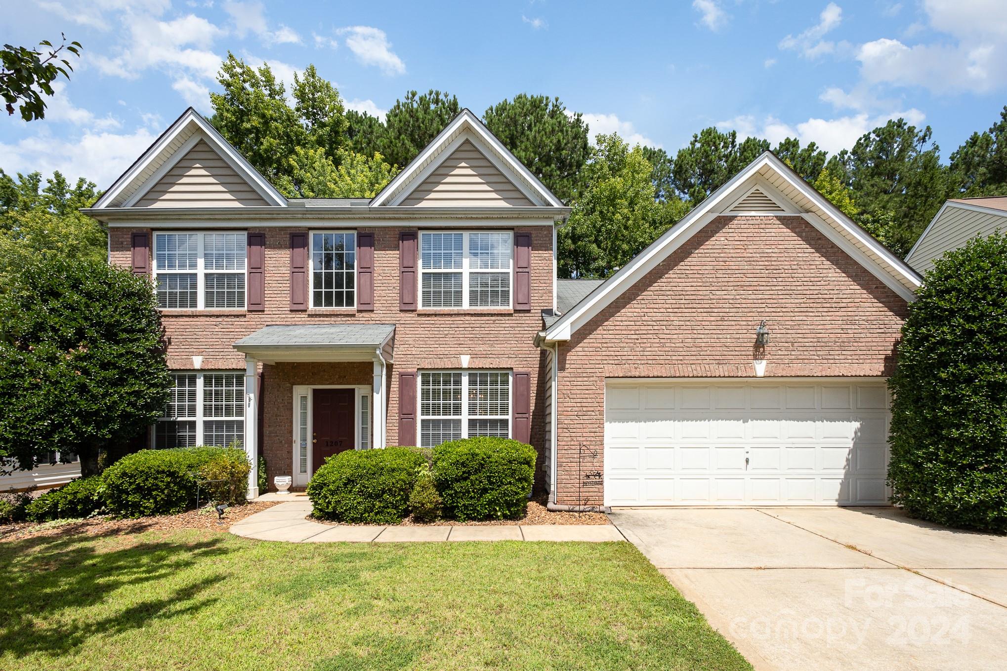This spacious move-in ready home in Legacy Park is priced to sell. The foyer opens to the dining room and a nicely sized office. The kitchen has been updated with granite countertops and new laminate wood flooring. Two pantries provide ample storage space. The fridge, washer and dryer convey! The spacious primary bedroom is conveniently located on the main level. It features a trey ceiling, new carpeting, a sitting area and a large ensuite bathroom. The family room features a gas log fireplace and carpet that is only 1 year old. Upstairs, you'll find 3 additional bedrooms, a full bath and a large bonus room.  The majority of the home has been freshly painted, all carpets and  home has been professionally cleaned. In the private backyard, buyers will love the extended patio when entertaining or just relaxing after a hard day's work. Check out the numerous neighborhood amenities. Seller is offering $5,000 towards buyer's closing costs with an acceptable offer. Schedule a showing today!