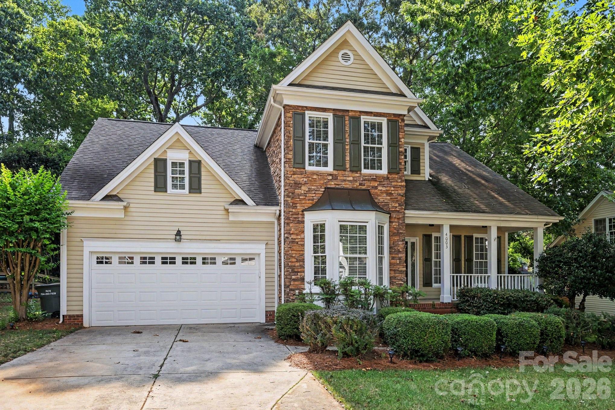 Welcome home to this beautiful 4-bedroom home in desirable Waxhaw! Step inside to a bright, inviting floorplan featuring soaring tall ceilings and large windows that fill the home with an abundance of natural light. The spacious layout offers plenty of room for both everyday living and entertaining.

Enjoy relaxing or hosting friends on the back deck overlooking the fenced backyard, providing the perfect space for pets, play, or outdoor gatherings. Mature landscaping enhances the home's curb appeal and creates a peaceful setting you'll love coming home to.

Conveniently located near shopping, dining, parks, and top-rated schools, this home offers the perfect combination of comfort, functionality, and location. Don't miss your opportunity to make this Waxhaw gem your own—schedule your showing today!