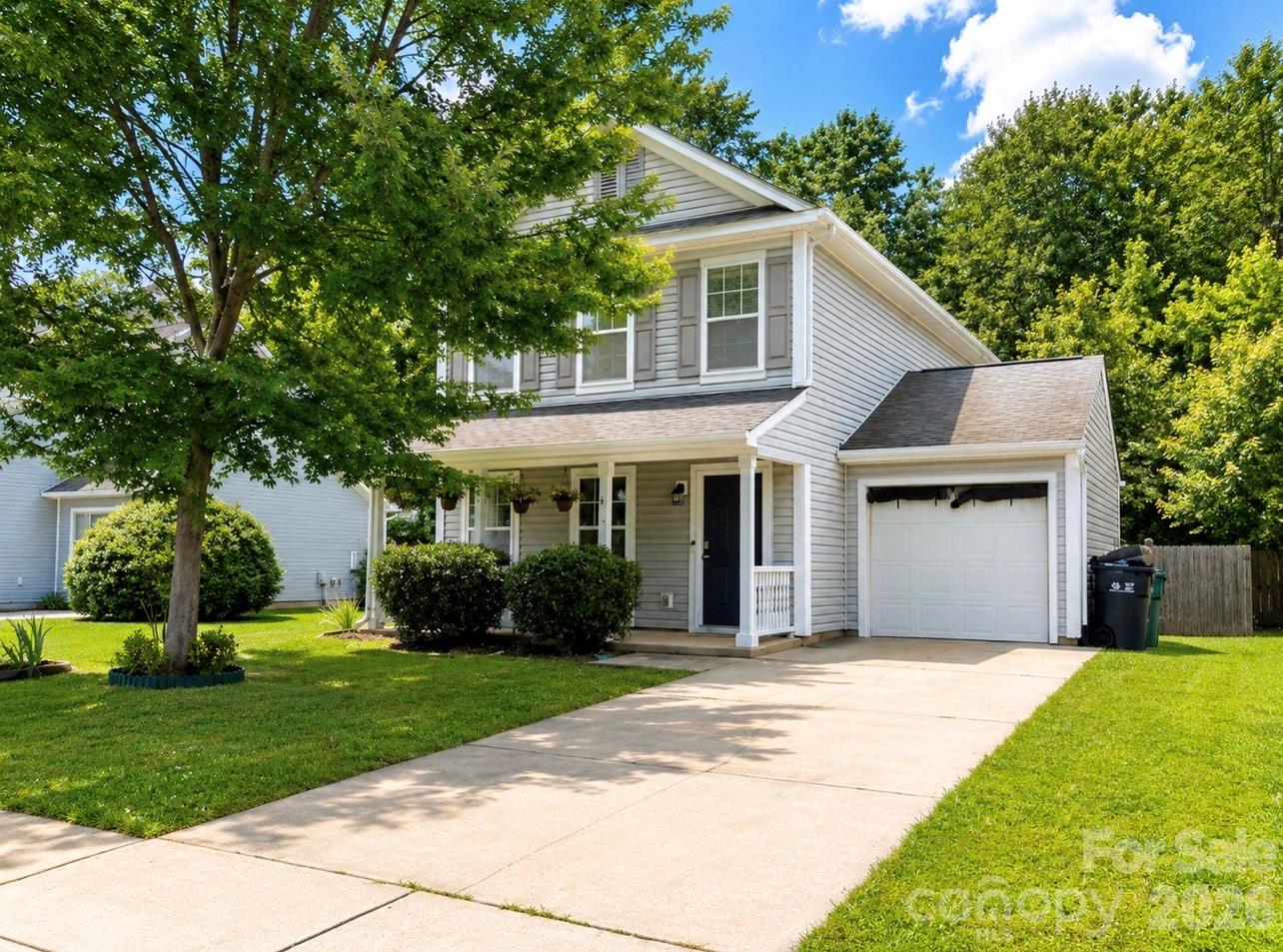 Welcome to this beautiful move-in-ready 2-story home in Charlotte’s desirable Ravenridge community! Built in 2014, this well-maintained home offers 3 bedrooms, 2.5 bathrooms, and 1,644 square feet of thoughtfully designed living space. The open-concept floor plan features a spacious kitchen with granite countertops, stainless steel appliances, and ample cabinet space, flowing into the dining and living areas—perfect for everyday living and entertaining. The spacious primary suite includes a walk-in closet and private bath. Fresh interior paint adds a bright, modern feel throughout. Additional features include an attached one-car garage, city water and sewer, natural gas heating, Ideally located just 10 minutes from Uptown Charlotte with quick access to I-277 and I-85, making commuting, dining, shopping, and entertainment incredibly convenient. This home is an excellent opportunity for first-time homebuyers, professionals, or investors looking for a prime Charlotte location.
