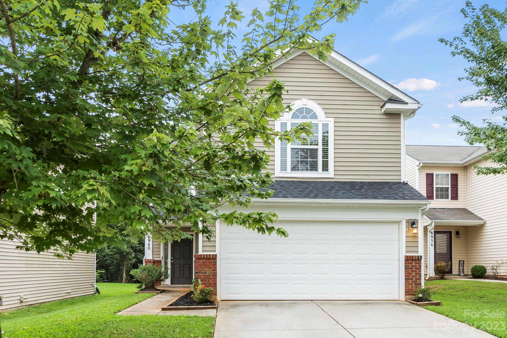Nestled in the sought-after Steele Creek area, this charming 3-bedroom, 2.5-bath split floor plan home is just 6 miles from uptown. Spanning over 1500 sq. ft., this residence boasts recent updates from 2020, including a new roof, windows, floors on main, and french back doors. Cook up a storm in the kitchen equipped with a gas stove. The main level features a convenient laundry room. Enjoy gatherings on the extended large back patio, perfect for entertainment. As an added bonus, washer, dryer, and refrigerator may convey with the right offer. Set in a community with a pool and a modest HOA fee of $60/month. This home is a fusion of modern amenities and location convenience. Don't miss out!