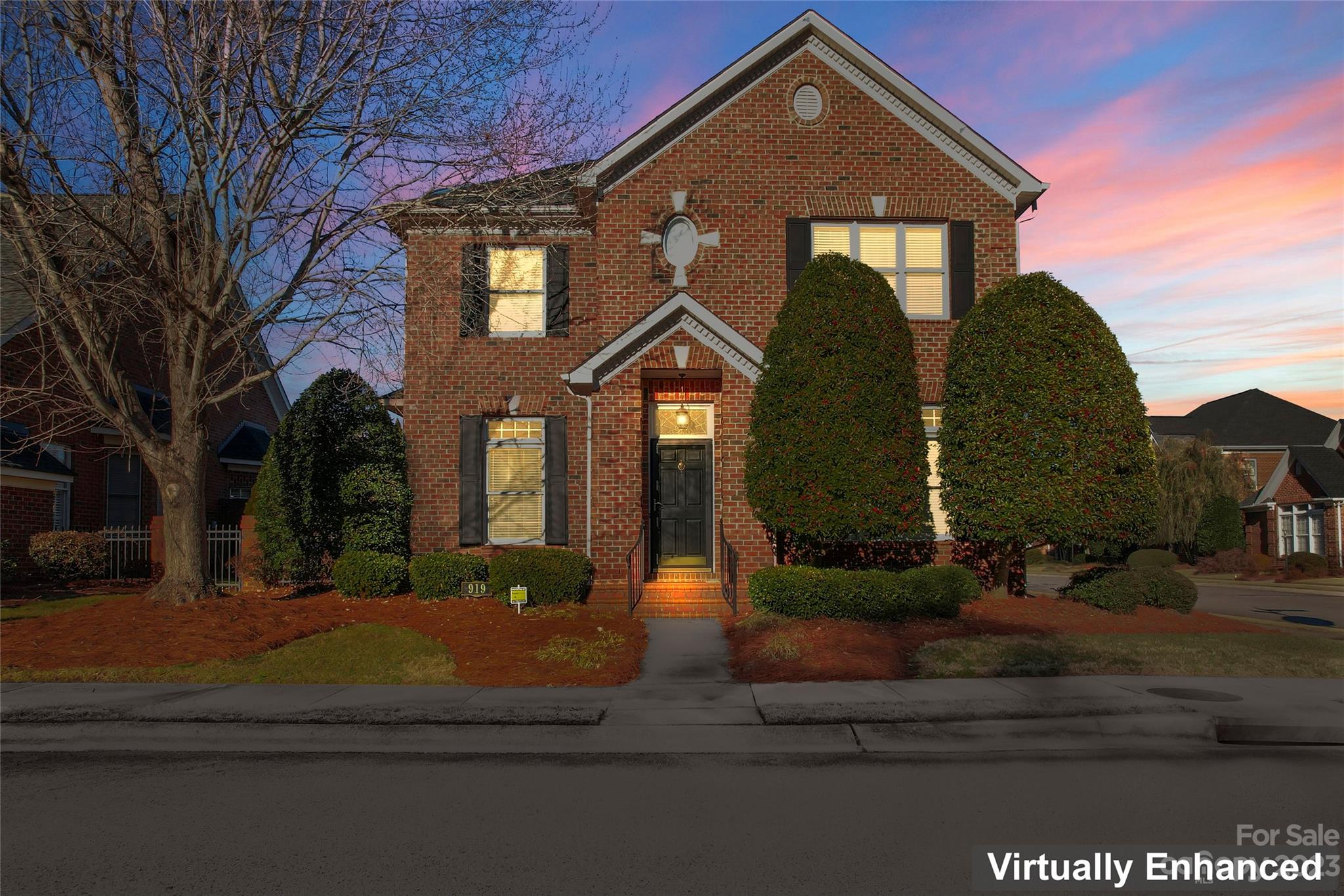 Welcome to this stunning 4-sided brick home located in the highly desirable Laurel Creek neighborhood! This gem is not to be missed. The HOA covers all your landscaping needs, ensuring a beautiful and well-maintained community. As you step inside, you'll notice the meticulous care and attention to detail throughout. The main floor boasts gorgeous engineered hardwoods, a gas fireplace and a cozy den, adding warmth and elegance to the space. The primary bedroom is conveniently located on the main floor, providing ease and comfort. Upstairs you'll find two extra bedrooms and a shared bath, perfect for guests and an office. Giving you peace of mind and worry-free living, there is a newer roof, water heater and both AC units are under warranty! This home has a spacious layout, functional design, and beautiful tall ceilings throughout. Schedule a showing today and start envisioning your dream lifestyle in this wonderful community!