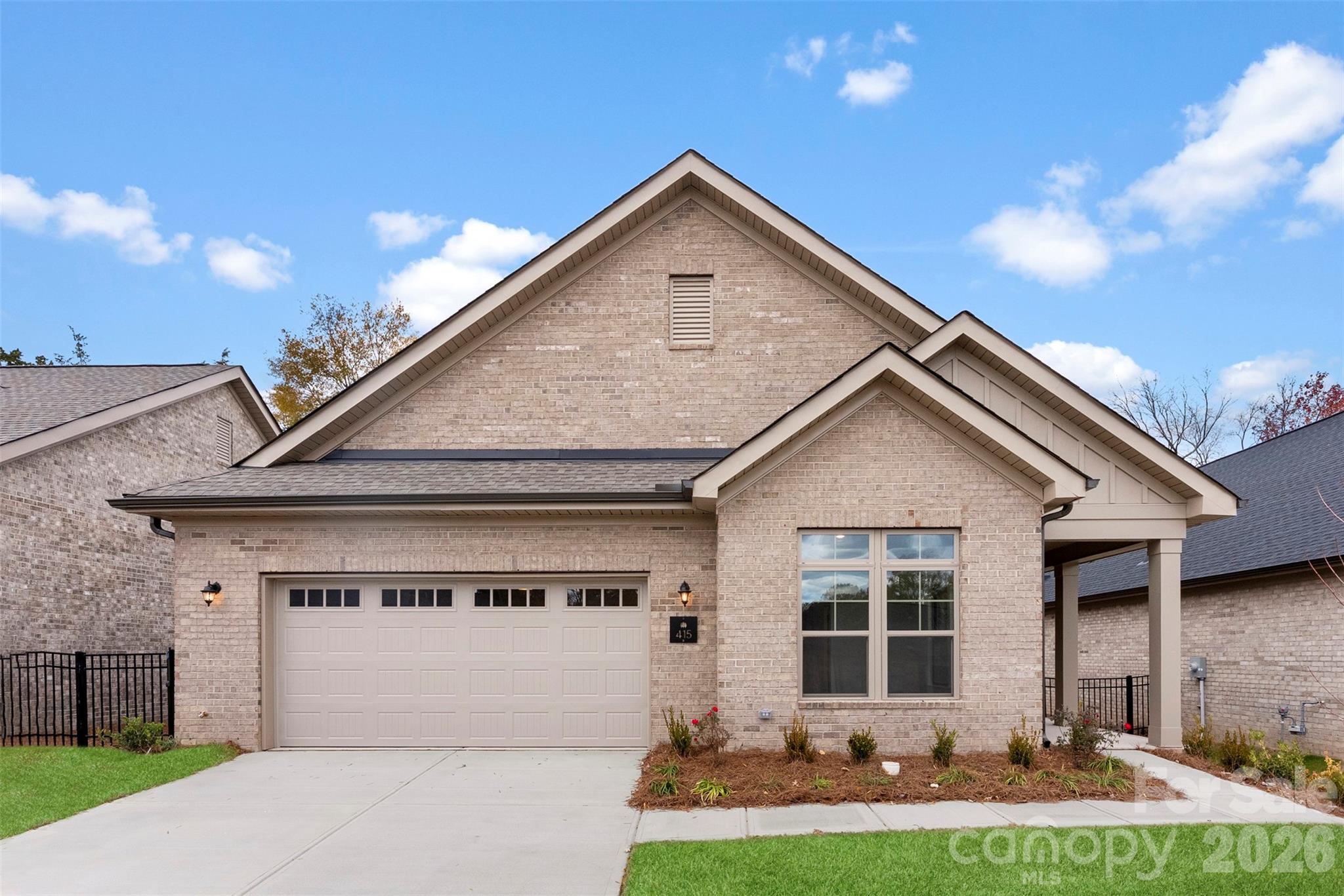 Huge reduction on these remaining homes!
Move-in ready and awaiting its new owner, this beautifully finished Verona floor plan showcases the quality and attention to detail that NewStyle Homes LLC is known for. Designed for easy one-level living, the home offers two spacious bedrooms, two full baths, and a flexible office or hobby room. The open-concept design creates a comfortable flow between the living, dining, and kitchen areas, making everyday living and entertaining equally enjoyable. The primary suite features a large walk-in tiled shower, while detailed trim work and elevated ceilings add warmth and character throughout. Outside, the private courtyard patio provides a peaceful space to relax and unwind. If you're looking for a low-maintenance home with quality finishes and timeless appeal, this one deserves a closer look.