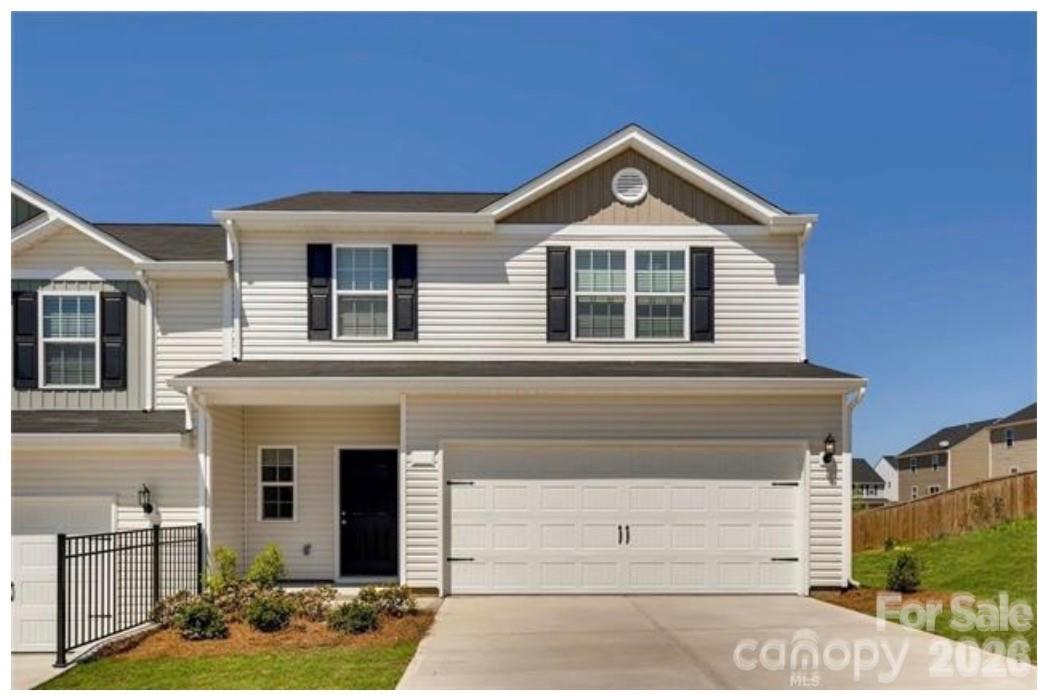 This 4 bedroom/2.5 bath is perfect for large families or those who desire guest rooms. A beautiful upgraded kitchen overlooking the living and dining rooms creates the perfect environment for entertaining. Featuring energy-efficient Whirlpool brand appliances, granite counters, a large pantry and spacious cabinets, this kitchen is ready for use from move-in day! All of the bedrooms are located on the upper level, including the large master suite with private bath and walk-in closet. Property also features a fenced in backyard with 6ft. Privacy fence.
