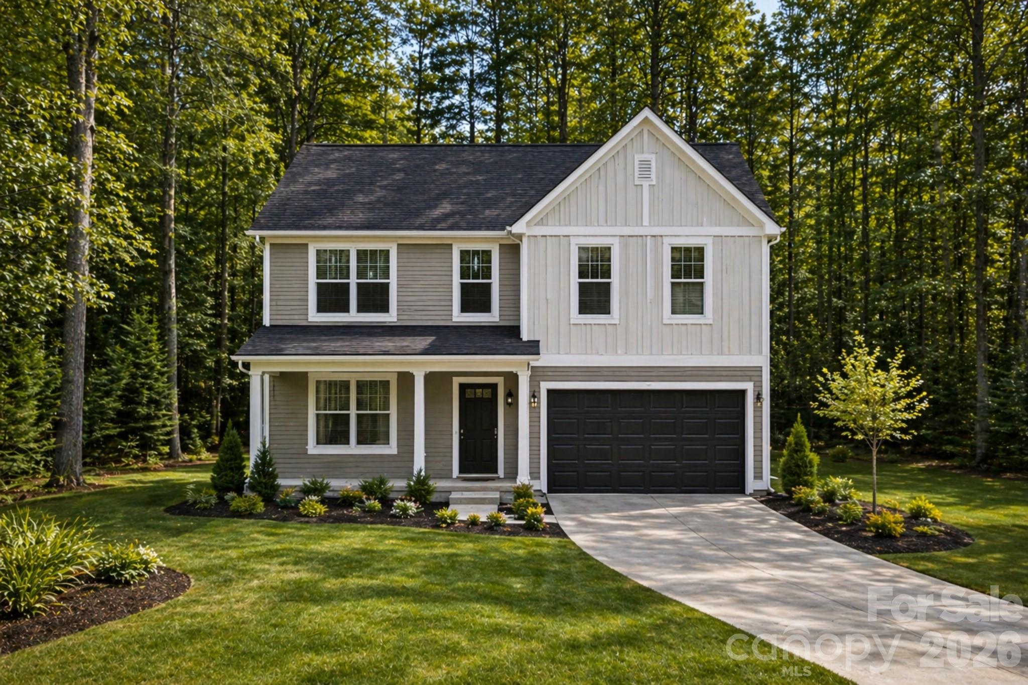 Opportunities like this are hard to find—2.7 private acres in Charlotte with NO HOA.

This to-be-built offering features the Albany floor plan by Slate Building Group’s Upgrade Series, delivering over 2,700 sq ft, 4 bedrooms, 3 full baths, and a thoughtfully designed open layout that balances everyday living with elevated finishes.

The land is the true differentiator—cleared, usable, and surrounded by trees with a natural setting that offers both privacy and flexibility. Whether you envision outdoor living, additional structures, or simply more space around you, this property gives you the freedom to design without restriction—no HOA limitations to work around.

Adding to its appeal, the lot is already cleared and leveled with city water and sewer available, making the path to building more straightforward and efficient.

This is more than a homesite—it’s the ability to build intentionally in a location that continues to grow, while still holding onto space and privacy that’s increasingly rare.

The land is also available separately (MLS #4294748) for buyers looking to bring their own builder or plans.