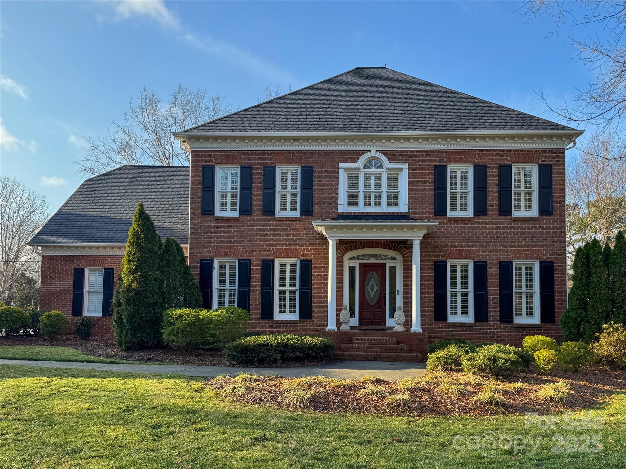 Welcome to this 4-bedroom, 3.5-bathroom all-brick home, nestled in the highly sought-after Providence Country Club neighborhood of South Charlotte. Situated on a flat, over half-acre lot, this property offers a gorgerous curb appeal. The spacious kitchen overlooks the inviting living room, complete with a cozy fireplace, and a charming breakfast nook perfect for family gatherings. Upstairs you will find 4 bedrooms and an oversized bonus room. Step outside to the expansive, flat backyard featuring a large screened-in porch, ideal for relaxing or entertaining. The home also boasts a 3-car garage and a walk-up attic space to the third level, providing ample storage. Recent upgrades include a new roof installed in February 2025. Don't miss your chance to own this beautiful home in one of the area’s most desirable communities.