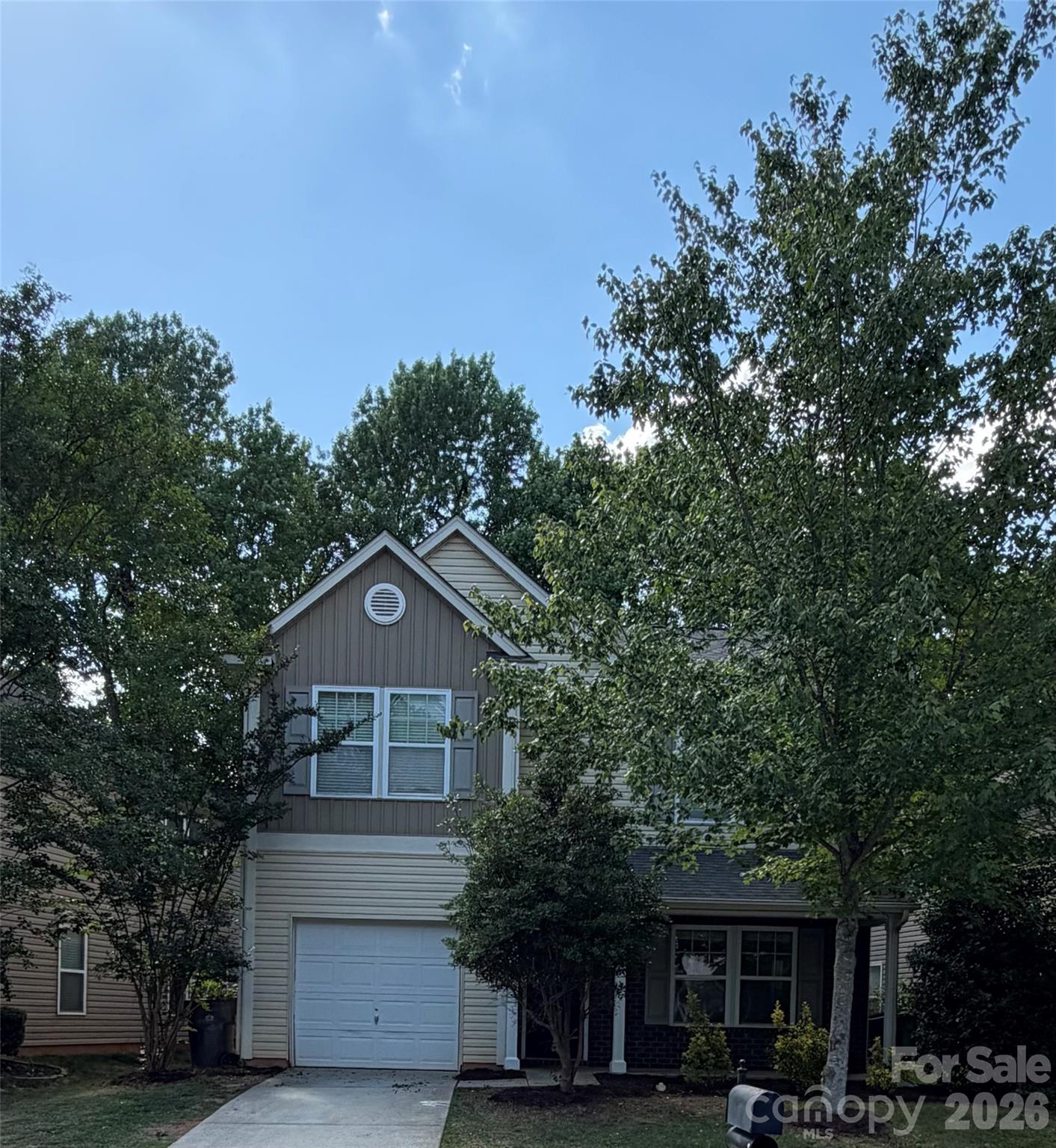 Ready to move in 2 story with 3 bedrooms 2 and a half bath . Fenced in backyard with one car garage . Close to Hwy 485 and shoppings . Sale price is lower than tax value . House is in beautiful condition.