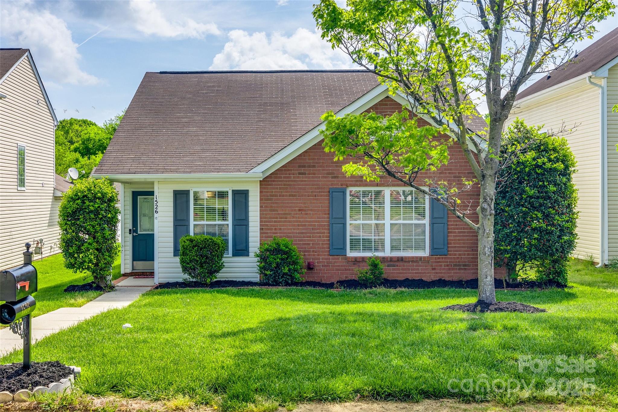 Welcome home to this beautifully maintained 3-bedroom, 2-bath ranch-style gem tucked away in a cute and quiet neighborhood. From the moment you walk in, you'll love the airy feel of the high ceilings and the cozy ambiance of the fireplace in the main living area. The kitchen features granite countertops and plenty of space to whip up your favorite meals. Step outside to a fully fenced backyard—perfect for pets, play, or peaceful evenings under the stars. The rear-load one-car garage is ideal for extra storage or a workshop space. Move-in ready and full of character, this home is a must-see!