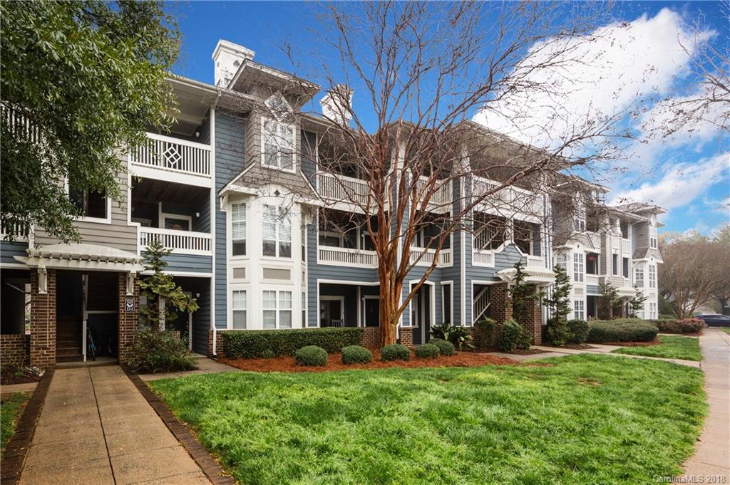 You'll love this charming 1 BR/1 BA condo located in the heart of Dilworth nestled beneath a canopy of trees.  Just a short walk to all the restaurants, shops & breweries that Dilworth & SouthEnd have to offer.  There is a front covered deck and a back covered porch for relaxing.  Kitchen offers stainless steel appliances and granite counters with a breakfast bar.  Dining area and large Living Rm with fireplace. Master BR has brand new carpet and Bathroom was updated in 2014. Community Pool and Clubhouse w/grilling area. Freshly painted. Easy condo living with a warm neighborhood feel.
