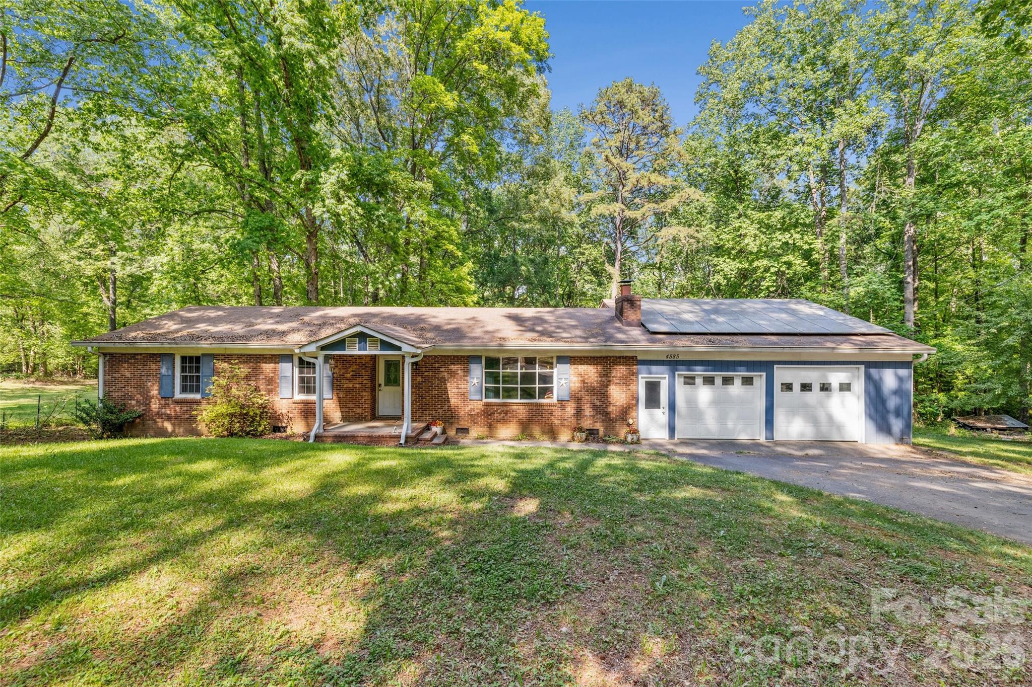 This four bedroom home is set on 2.45 private acres with no HOA, this property offers the perfect blend of space, functionality, and comfort. The updated kitchen features beautifully upgraded cabinetry with abundant storage and convenient pull-out shelving, making organization effortless. All major appliances—including washer, dryer, dishwasher, refrigerator, microwave, stove/oven—and even a Murphy bed will convey.
Enjoy cozy evenings by the wood-burning fireplace or relax year-round on the screened back porch overlooking the peaceful surroundings. Energy-efficient solar panels help reduce utility costs, while recent updates include an HVAC system (2023) and a roof (2015) for added peace of mind.
A versatile 400 sq ft basement can be accessed from the backyard and is ideal for storage, a workshop, or hobby space. The property also features a detached powered workshop/building with a carport, perfect for projects, equipment, or additional covered parking.
Located in a lovely area with room to spread out, this property offers the freedom and flexibility you’ve been looking for—bring your vision and make it your own.