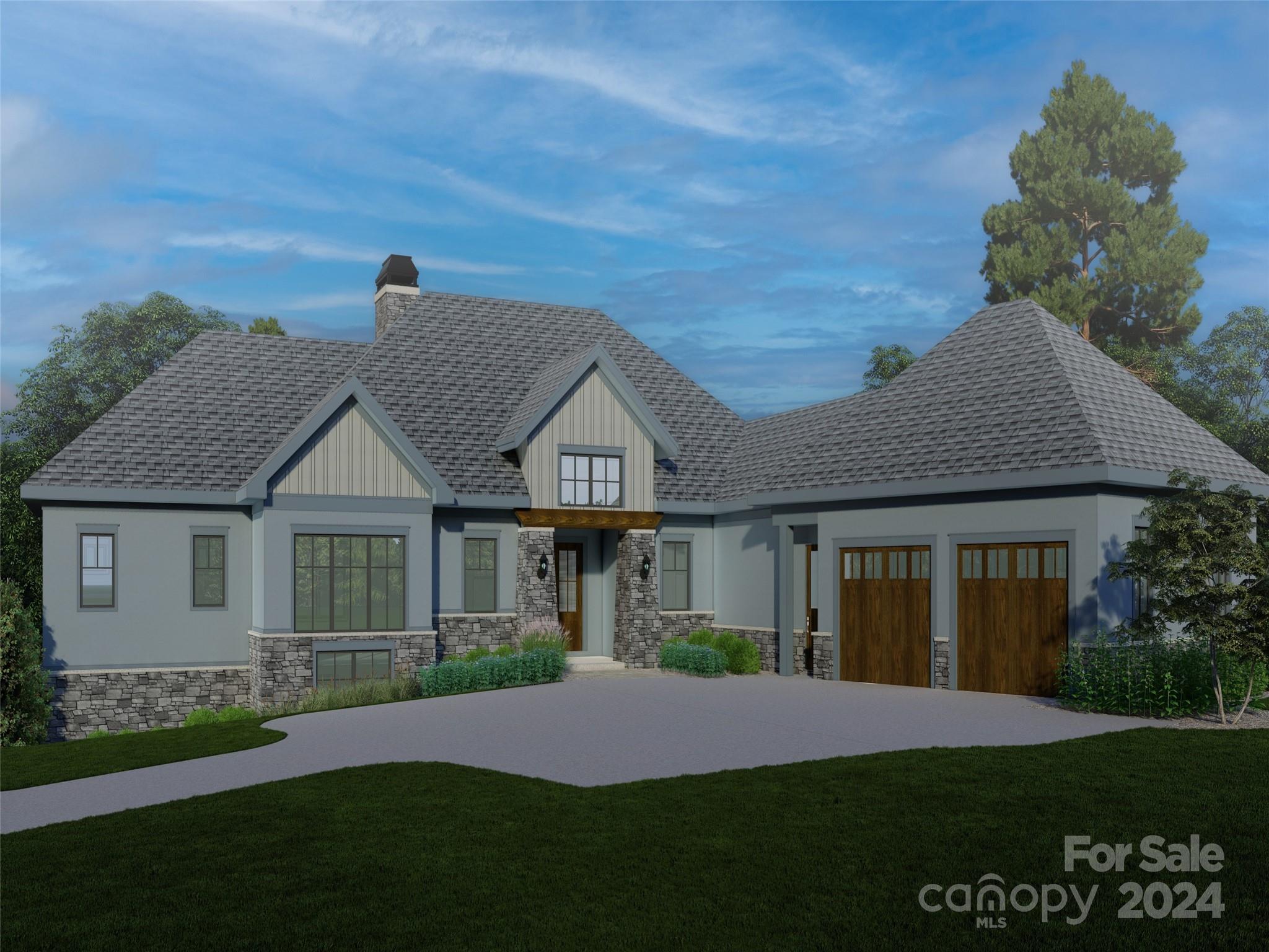 Welcome to this stunning custom spec home in Arden, NC, boasting over 4,200 sq ft of luxury living space, including 5 bedrooms, 4.5 bathrooms, and a modern, sleek kitchen with top-of-the-line appliances. The open-concept design seamlessly connects the great room, fireplace, gourmet kitchen, and dining area for easy entertaining. Enjoy the exquisite hardwood floors, striking tile work, and custom cabinetry throughout. The primary suite is an oasis, with a walk-in closet and spa-like bathroom. The ICF construction provides superior strength, while the large deck and beautifully landscaped yard add curb appeal. This gem in the Cliffs at Walnut Cove offers luxury and practicality, impressing even the most discerning buyers. Despite the sense of space and privacy, you are mere moments from Walnut Cove’s community farm and full complement of world-class amenities, including the Jack Nicklaus Signature Golf Course, as well as fine dining, shopping, and the best of South Asheville.