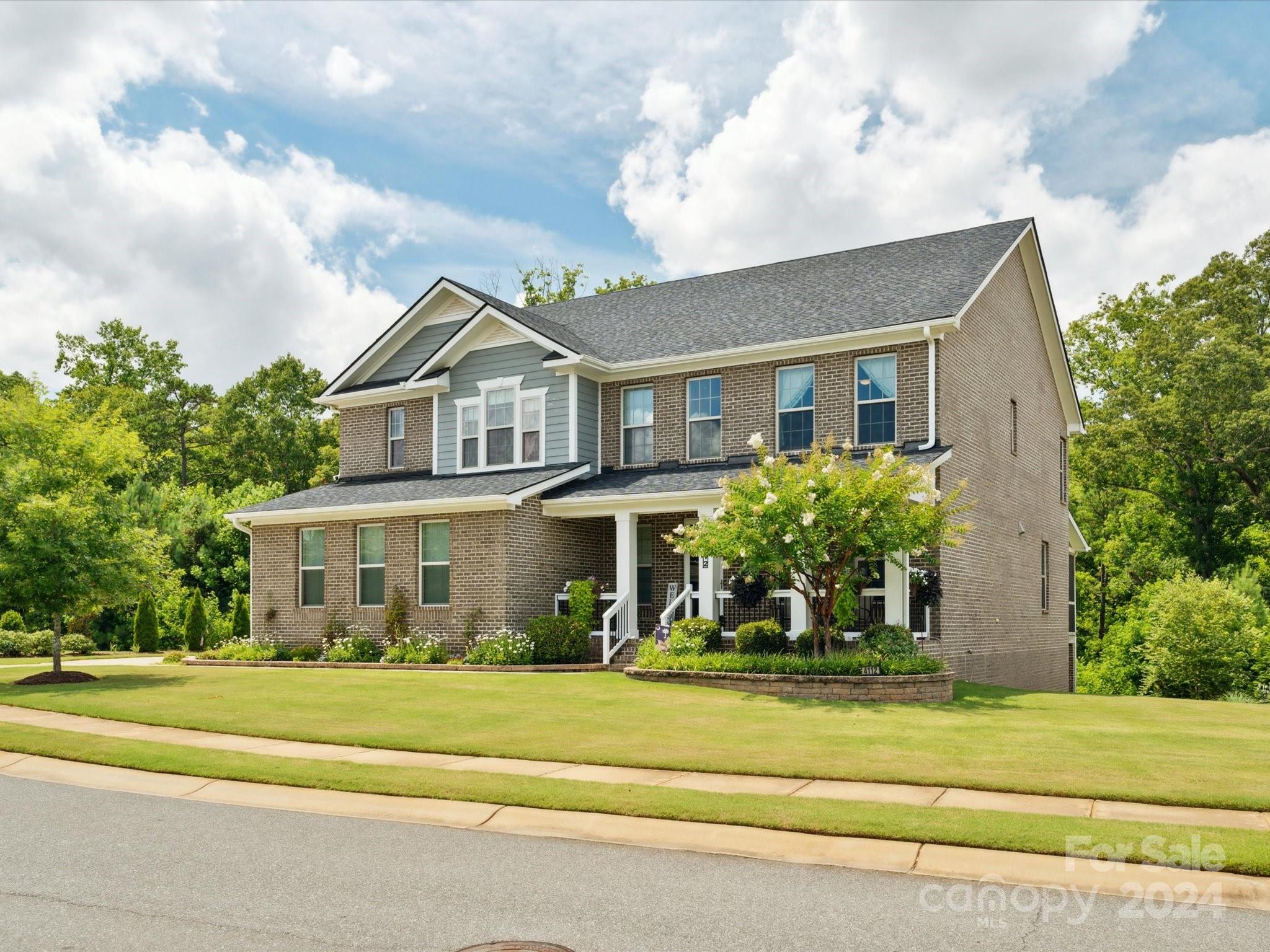This is the one! Beautiful 3 story home next to common area and fully fenced yard with trees for privacy in the back yard. Before you even enter inside this home features a 3 car garage with epoxy floors and LED lighting, extended driveway, beautiful stone patio with built in fire pit, complete with gas line for grill, screened in back patio with 20 year sealant on deck and patio irrigation in yard including raised beds and a rare walk out basement home in this neighborhood! As you enter this home the main floor boast a formal dining room, gourmet kitchen, built in wine bar, open living room with gas fireplace, drop zone off the garage entrance and ample natural lighting. A fully finished walk out basement complete with media room, ensuite for guests and a lot of storage! The Upper level features 3 secondary bedrooms, a spacious primary suite, laundry room, and a bonus room. This home has all the space and features one could hope for, schedule your showing today!
