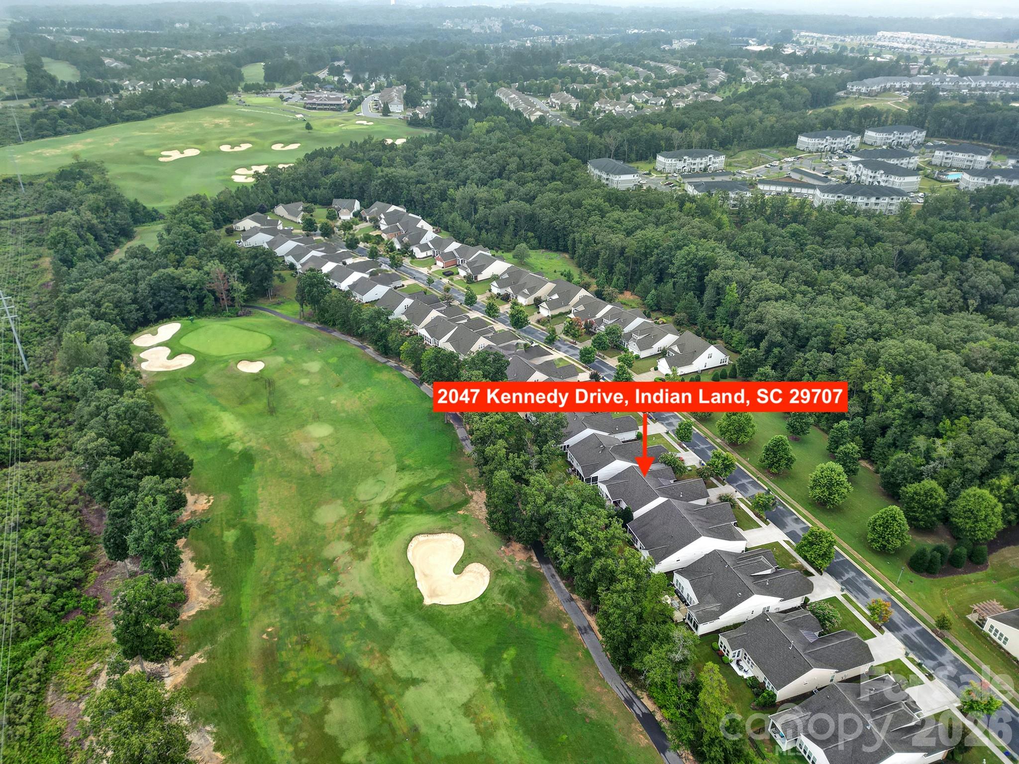 Experience the best of 55+ living in this beautifully positioned home overlooking the 8th fairway in the highly sought-after Sun City Carolina Lakes community. This thoughtfully designed home features 2 bedrooms, 2 bathrooms, and a versatile flex room that's perfect as a home office, study, or craft space.

The open-concept floor plan seamlessly connects the kitchen, dining, and living areas, creating an inviting space for everyday living and effortless entertaining. Unwind in the light-filled sunroom or enjoy your morning coffee and evening sunsets from the covered stamped concrete patio, where peaceful views of the manicured fairway and mature trees create the perfect backdrop.

Beyond the home, enjoy the exceptional resort-style amenities that make Sun City Carolina Lakes so desirable, including a clubhouse, lodge, indoor and outdoor pools, tennis and pickleball courts, walking trails, a dog park, and an active social calendar with clubs and activities for every interest. Conveniently located near grocery stores, shopping, restaurants, banking, and medical facilities, this home offers the ideal combination of comfort, convenience, and lifestyle. To top it all off, you'll enjoy the benefit of low South Carolina taxes while embracing everything this premier 55+ golf course community has to offer.