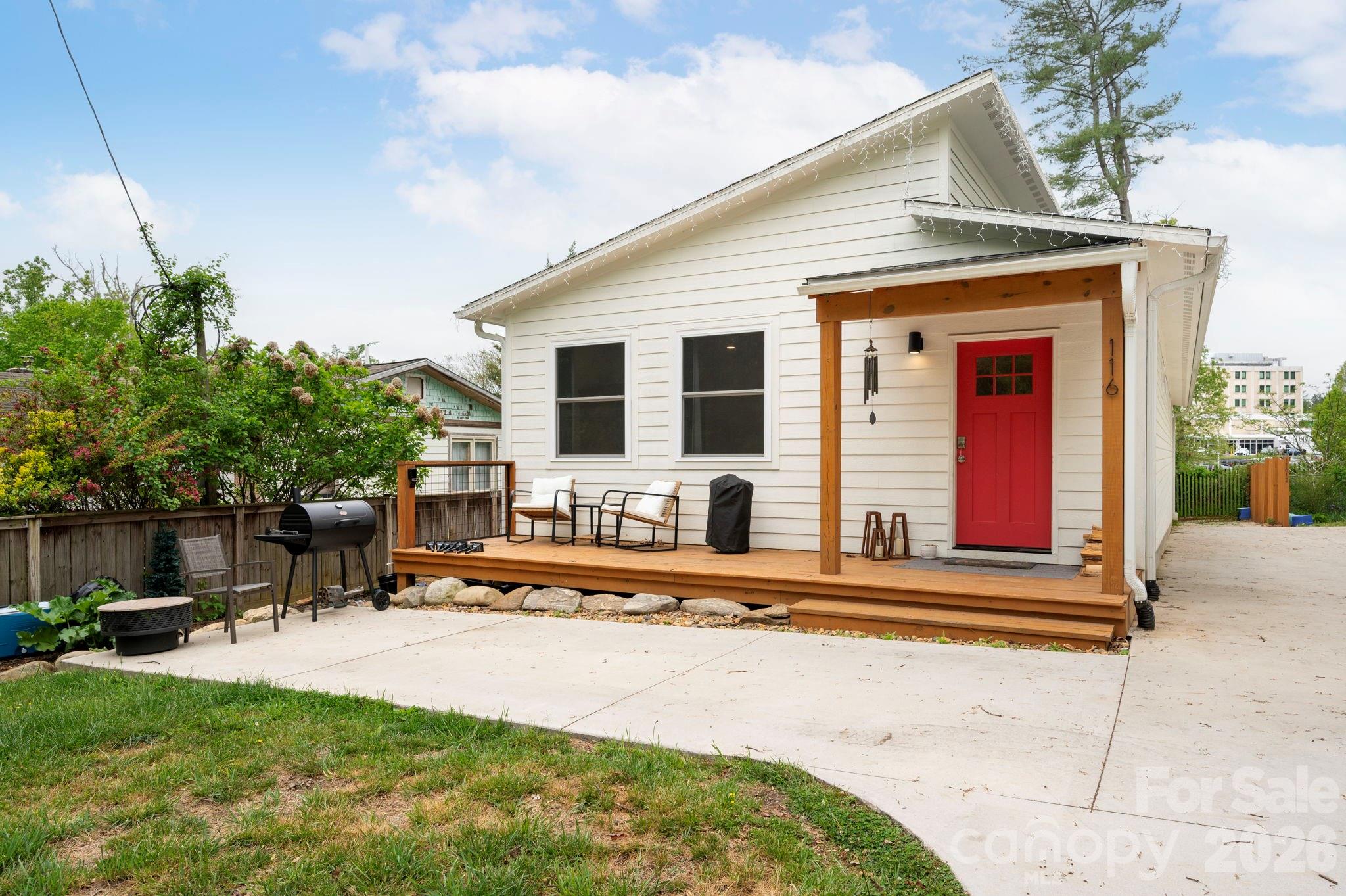 Built in 2022, this modern property offers exceptional versatility with a beautifully designed main residence and an attached ADU—perfect for multi-generational living or income potential. Featuring granite countertops throughout, stainless steel appliances, and open-concept living spaces, both units are thoughtfully crafted for comfort and style.  Step outside to enjoy a private rear deck, ideal for relaxing or entertaining guests. Nestled along the border of the Blue Ridge Parkway, the location provides a rare blend of privacy, natural beauty, and easy access to scenic outdoor recreation.This is a prime opportunity for investors seeking a duplex-style rental or for homeowners looking to offset their mortgage by living in one unit while leasing the other. A unique combination of modern construction, flexible living options, and an unbeatable setting.  Please contact the listing agent for more information about current leases/rents.