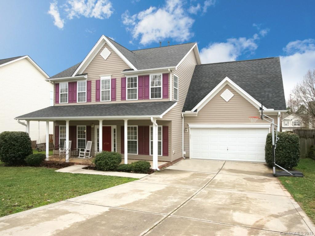 If you are looking for great space in a move-in ready home, this is it! From the beautifully-updated & spacious kitchen (new granite, tile, appliances) to the large bonus rm w/2nd fireplace, this home offers so much! Main floor office w/ French doors; fenced backyard; rocking chair front porch; nice master BR & BA w/ spacious walk-in closet, dual sinks & garden tub + 3 add'tl BRs, all in the renowned Ft. Mill school district! Better see it before its too late! Home warranty provided too!