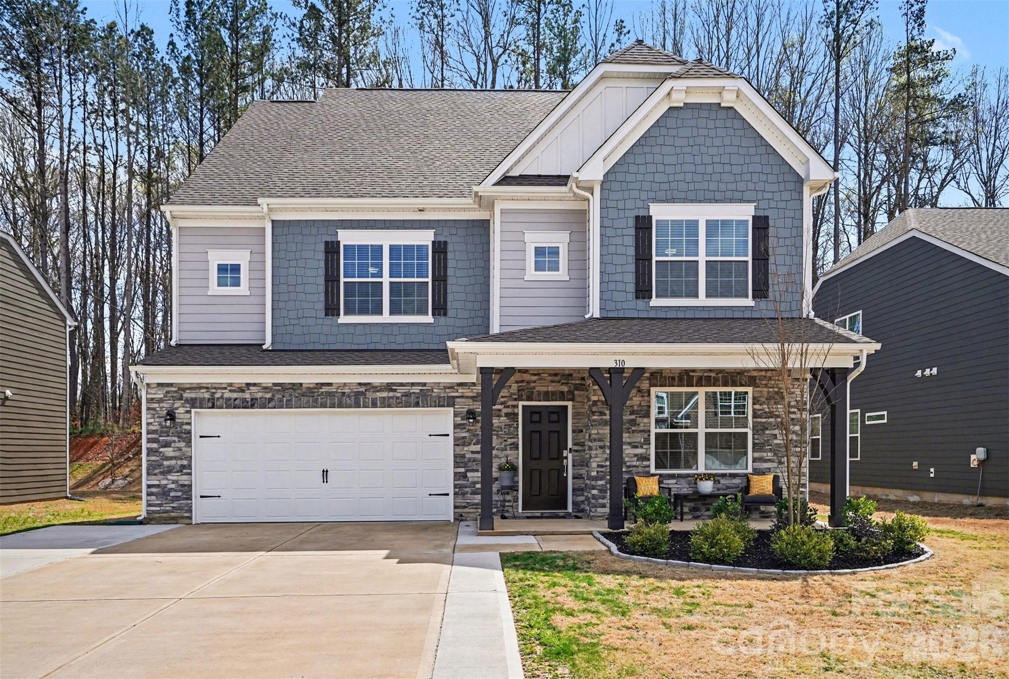 Run, don’t walk to this exceptional opportunity in Falls Cove at Lake Norman. This is the one buyers have been waiting for. Wooded lot and priced below recent appraisal, this nearly new 2024 built home offers over 4,000 square feet of beautifully designed living space with 6 bedrooms and 5.5 baths in one of the area’s most sought after communities.

From the moment you enter, the open concept main level impresses with abundant natural light and a spacious living room anchored by a gas fireplace, flowing seamlessly into a chef inspired kitchen featuring gas cooktop, double ovens, oversized island, breakfast bar, and a walk in pantry. Designed for both everyday living and entertaining, this layout checks every box.

A standout feature is the main level guest suite with its own private bathroom, offering the perfect setup for guests or multigenerational living with comfort and privacy. Additional flexible living space includes a fully finished third floor with multipurpose room, bedroom, and full bath, ideal for a private retreat, workspace, or extended living area. The upper level features an expansive primary suite with a large walk in closet and well appointed secondary bedrooms.

Situated on a wooded homesite with no home behind, this property offers rare privacy along with an extended driveway and epoxy coated garage floor. Freshly painted and meticulously maintained, this home shows like new and is completely move in ready.

This is truly one of the best values currently available in Falls Cove, and opportunities like this do not last. Preferred lender offering lender credits toward closing costs. Schedule your showing today before this home is gone.