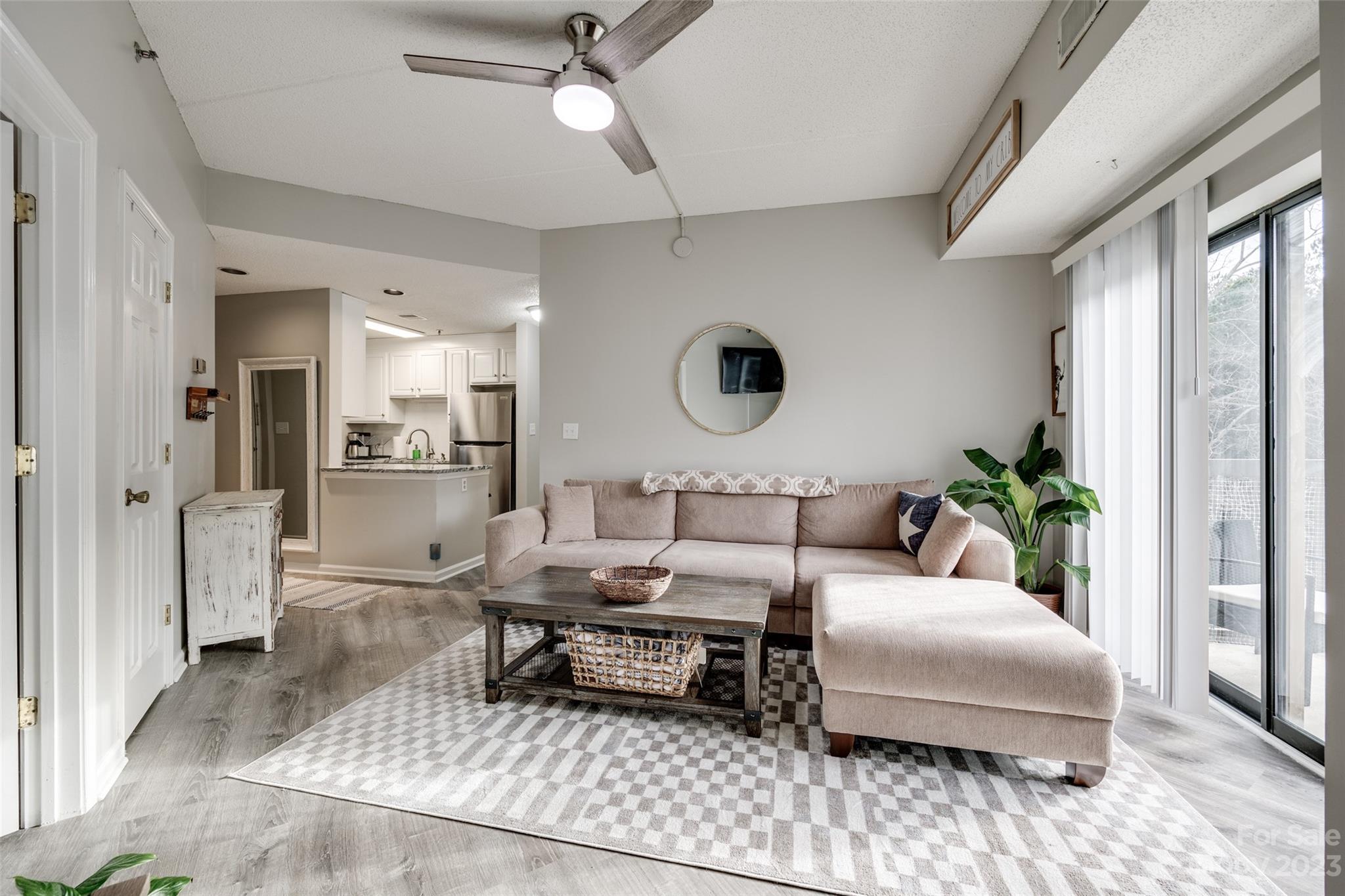 This cozy condo is nestled in the sought after Regent Park community. Zoned in the award winning Fort Mill School District AND under $200,000. Unheard of! 2 Spacious bedrooms & 2 FULL bathrooms with updates throughout. The primary bedroom easily accommodates a king size bed plus furniture. The open floor concept allows for an airy feel. Step out on the balcony for your morning coffee overlooking a wooded area. Stainless steel appliances! Monthly HOA fees includess exterior maintenance, water/sewer and trash. Regent Park allows access to an outdoor pool, tennis courts & walking trails! Minutes to I-77, shopping, restaurants, Carowinds & Charlotte Douglas Airport.