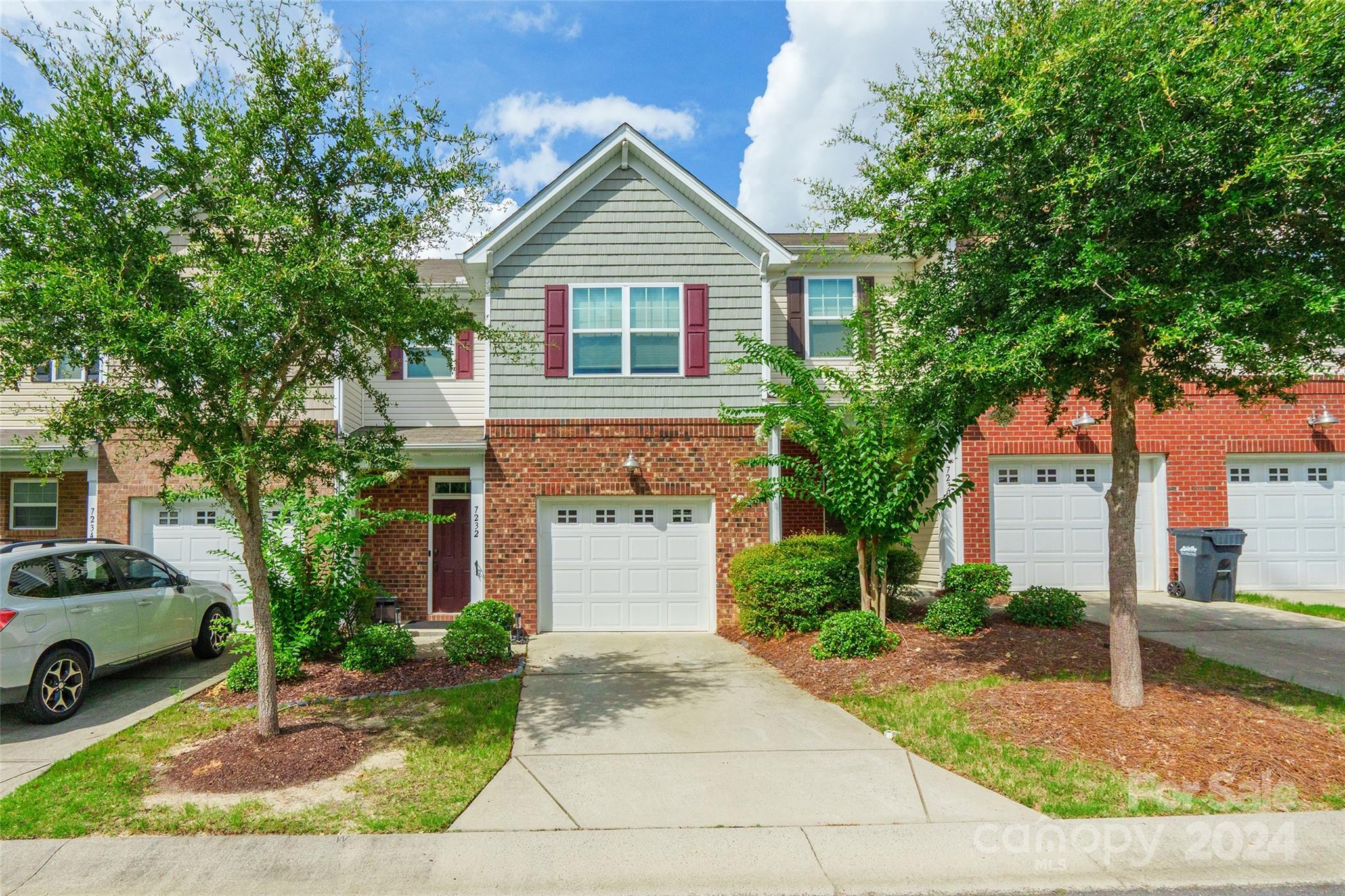 Discover the charm of this immaculate 2-bedroom townhome with an office and 2.5-bathrooms nestled in the highly sought-after community of The Woodlands. This pristine home offers modern living with a stylish kitchen featuring stainless steel appliances, a pantry, and a convenient breakfast bar that overlooks the inviting family room with a cozy gas log fireplace. Retreat upstairs to find two beautifully appointed bedrooms, including a primary suite with elegant tray ceilings and a spacious custom closet. Additional upstairs space serves as a versatile home office, perfect for remote work or study. Enjoy the privacy of your fenced backyard, ideal for relaxing or entertaining. Residents of The Woodlands benefit from fantastic community amenities such as a pool, playground, and nearby school. Experience a blend of comfort and convenience in this exceptional townhome.