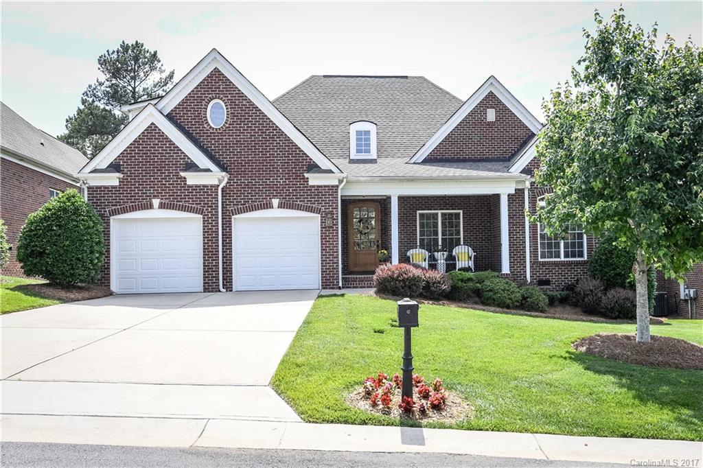 Open the door & you will want to stay. Impressive entryway w/ heavy molding & trey ceiling. Soaring GR w/ built in's, fp, & glass doors leading to covered patio overlooking 13th fairway, DR offers trey ceiling & lots of molding, an elegant setting for those who prefer entertaining. Eat in kitchen w/ double ovens, granite, island, cherry cabs... a cook's dream! Restful owner’s suite w/ relaxing spa BA. Bonus Room w/ bath. Irrigation, crawl space makes perfect workshop, Super Convenient Location!