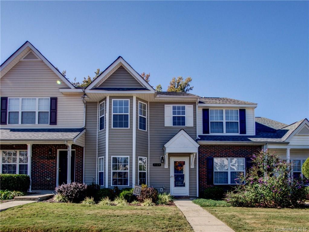 Location, location, location! Well maintained Indian Land townhouse minutes from I-485, Ballantyne, shops & restaurants! Upgrades include ceramic tile in kitchen, entry & bath rooms, SS appliances & crown molding. Dual masters upstairs complete w private baths & walk-in closets. Spacious living/dining room combination. Kitchen features cherry cabinets & breakfast bar. Private deck backs up to woods for outdoor enjoyment! Recently painted & move-in ready! Act fast because this one won't last!