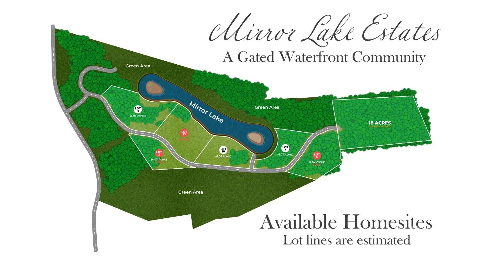 Mirror Lake - Land