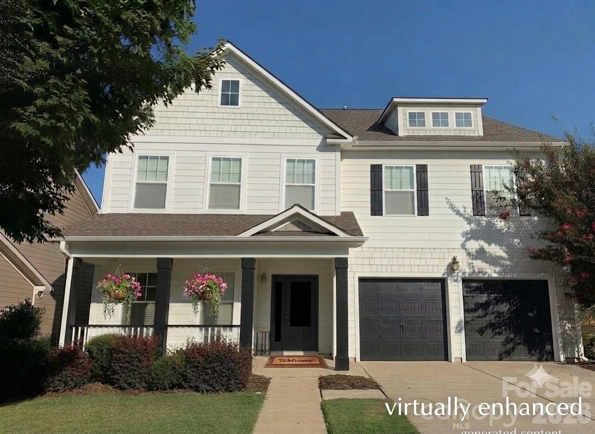 Get ready for a fresh new look! This beautiful home is set to receive a complete exterior makeover with brand-new, HOA-approved paint the week of July 20th, ensuring perfect curb appeal for its new owners as well as a recent, incredible price improvement! Don't miss this exceptional opportunity to own this beautifully updated, light-filled 6-bedroom, 3.5-bath, three-story home, ideally situated on a quiet cul-de-sac in the highly sought-after, amenity-rich Lake Ridge community of Tega Cay.

Designed for today's lifestyle, the open-concept floor plan offers exceptional space for both everyday living and entertaining. The main level features a versatile flex room perfect for a home office or guest bedroom, a formal dining room, and a spacious living area that flows seamlessly into the eat-in kitchen. Complete with stainless steel appliances, granite countertops, abundant prep space, and ample cabinetry, the kitchen is both stylish and functional. Just off the garage, you'll find a convenient drop zone and workspace, while the extended garage bump-out provides the perfect spot for a golf cart, workshop, or additional storage.

Luxury LVP flooring extends throughout the main level and all bathrooms, complemented by fresh interior paint and newer carpet on the second and third floors. A brand-new HVAC system installed in June 2026 provides added comfort and peace of mind.

The second level offers a spacious loft, three generously sized secondary bedrooms, a full bath, and a convenient laundry room. The oversized primary suite is a true retreat, featuring a large walk-in closet and a private en-suite bath. Most bedrooms include walk-in closets, offering exceptional storage throughout the home.

The third floor adds even more flexibility with a sixth bedroom, full bath, and an expansive bonus room ideal for a media room, game room, fitness space, guest suite, or multigenerational living, along with additional storage.

Step outside to the extended patio overlooking a private, wooded backyard, creating the perfect setting for relaxing or entertaining. The quiet cul-de-sac location offers minimal traffic and an ideal setting for outdoor enjoyment.

Located in the award-winning Fort Mill School District, this home is just minutes from shopping, dining, Lake Wylie, Catawba Park, and I-77. Residents enjoy resort-style amenities including a clubhouse, pool, tennis courts, pickleball courts, basketball courts, walking trails, and more.

Now offered with an incredible price improvement, this move-in-ready home delivers outstanding value in one of Tega Cay's most desirable communities. Schedule your private showing today before this opportunity is gone!
*Home is currently painted yellow, will be painted white + black the week of July 20th, HOA approved*