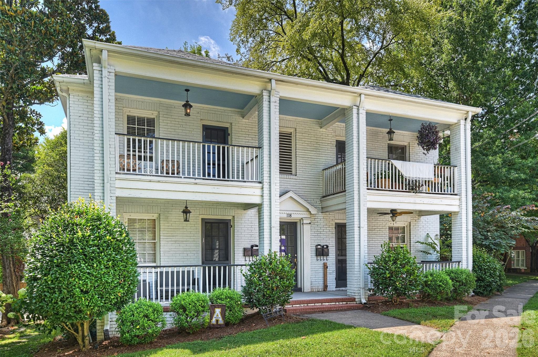 Welcome home to this charming and well-maintained 2-bedroom, 1-bath second-story condo offering 879 square feet of comfortable, low-maintenance living. In this classic fourplex, you'll find this to be a bright and functional floor plan designed for everyday living in one of Charlotte's most desirable neighborhoods. Just off the living area, step outside to your private attached patio—the perfect spot to enjoy your morning coffee, unwind after a long day, or add a touch of outdoor living to your day. Both bedrooms provide comfortable accommodations, while the centrally located full bathroom offers an inviting updated look and feel. An in-unit laundry closet adds everyday practicality. Whether you're a first-time homebuyer, looking to downsize, or searching for a great investment property, this condo offers the perfect blend of comfort, convenience, and affordability. Conveniently located near shopping, dining, parks, schools, and major commuter routes, this condo is ready for its next owner. Minutes to Uptown, Midwood, NoDa, SouthPark, and Charlotte Douglas International Airport, don't miss the opportunity to be in the heart of the Elizabeth neighborhood, all that Charlotte has to offer—schedule your private showing today!