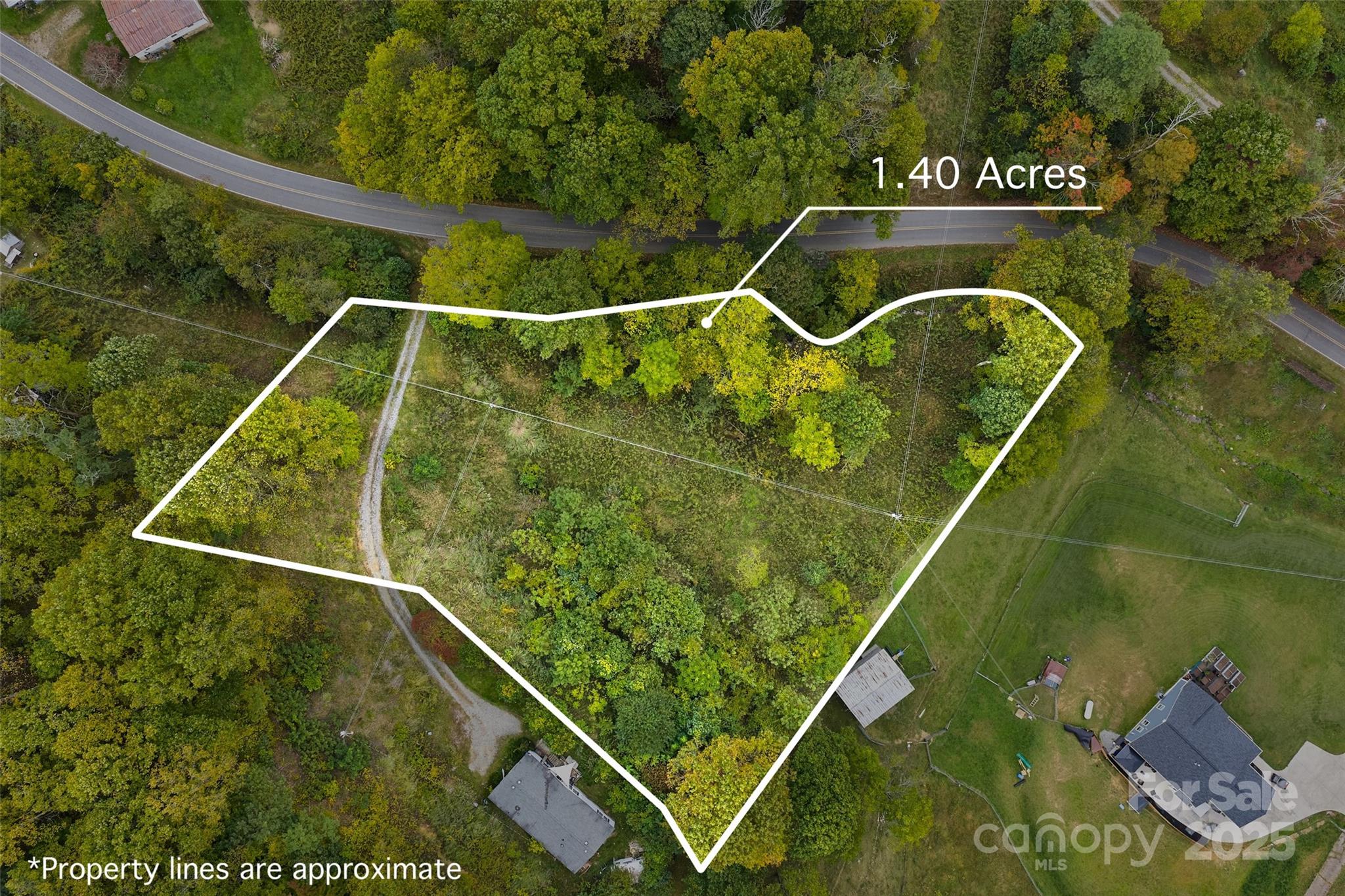 Beautiful 1.4-acre lot perfectly suited for building your dream home. Enjoy a convenient location, just 10 minutes from downtown Mars Hill, 19 minutes from Weaverville, and 26 minutes from Asheville. Only 40 minutes from Johnson City, TN, this property offers the perfect blend of tranquility and accessibility.

Neighbors' Driveway for 1451 Chandler Creek Rd runs through the lot. GPS 1451 Chandler Creek Rd to find the lot.