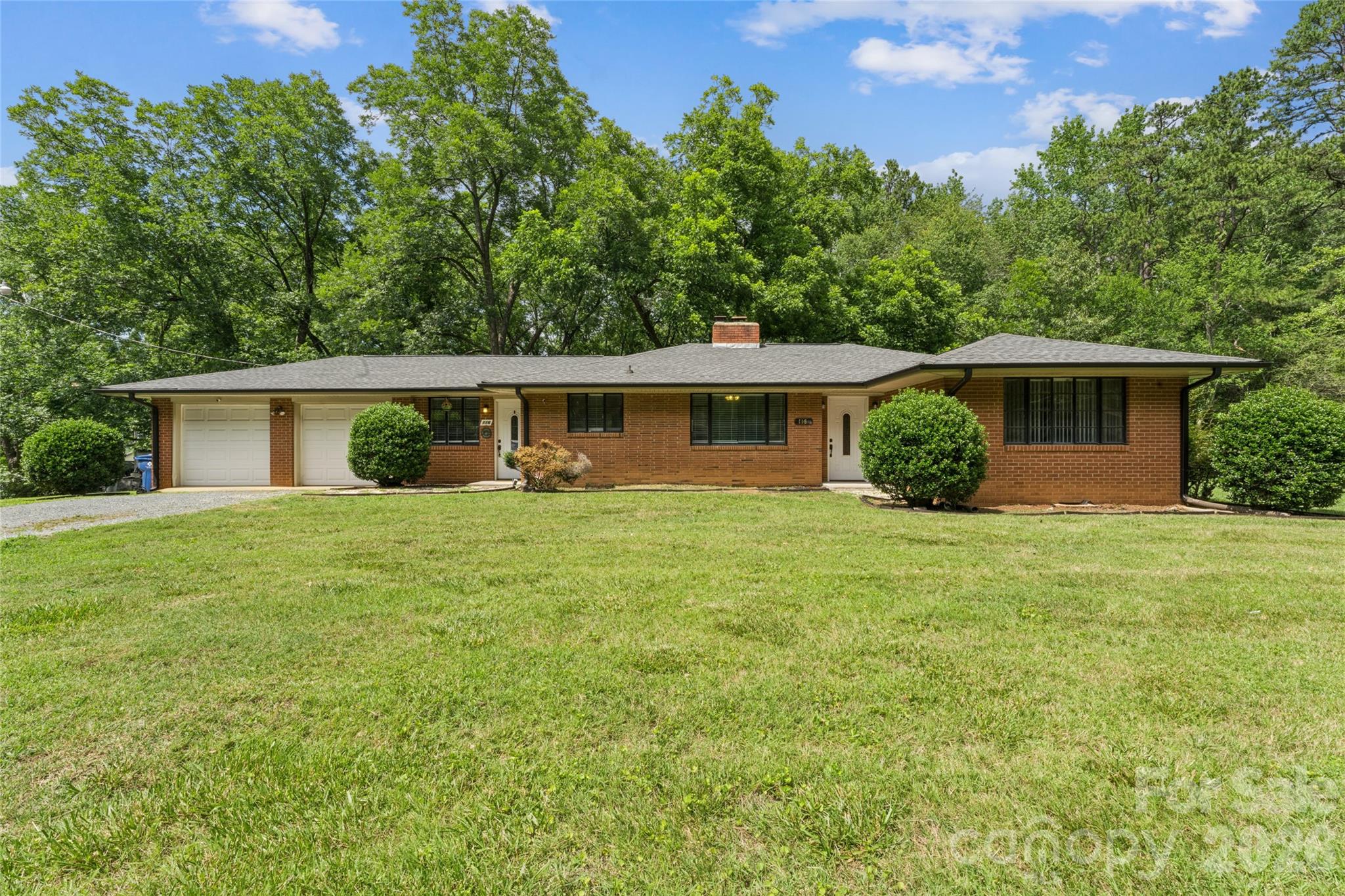 Welcome home to this charming brick home offering 3 bedrooms and 1 bath. Well maintained home featuring approximately 1,530 square feet of comfortable living space situated on a large, flat lot shaded by mature pecan trees.

Upon entering, you'll find a cozy sitting room that's perfect for a home office, a welcoming family room with a fireplace, and updated Pergo Outlast waterproof flooring throughout much of the home. The kitchen boasts granite countertops, a stylish tile backsplash, and ample cabinet space for everyday living. The spacious laundry room is conveniently located off the entryway sitting area. All bedrooms feature freshly cleaned carpets and cedar lined closets. Updated smart thermostats installed. 

Outside, enjoy the expansive yard, 2 detached storage buildings, and plenty of room for gardening, entertaining, or simply relaxing in a peaceful setting.

Located within walking distance of Wingate University and close to local shopping, dining, and US-74 and the bypass, this property offers the perfect blend of small-town charm and convenience. Whether you're looking for your first home, downsizing, or in search of a great investment property, 116 Maye Street is a wonderful opportunity to enjoy comfortable living in the heart of Wingate.