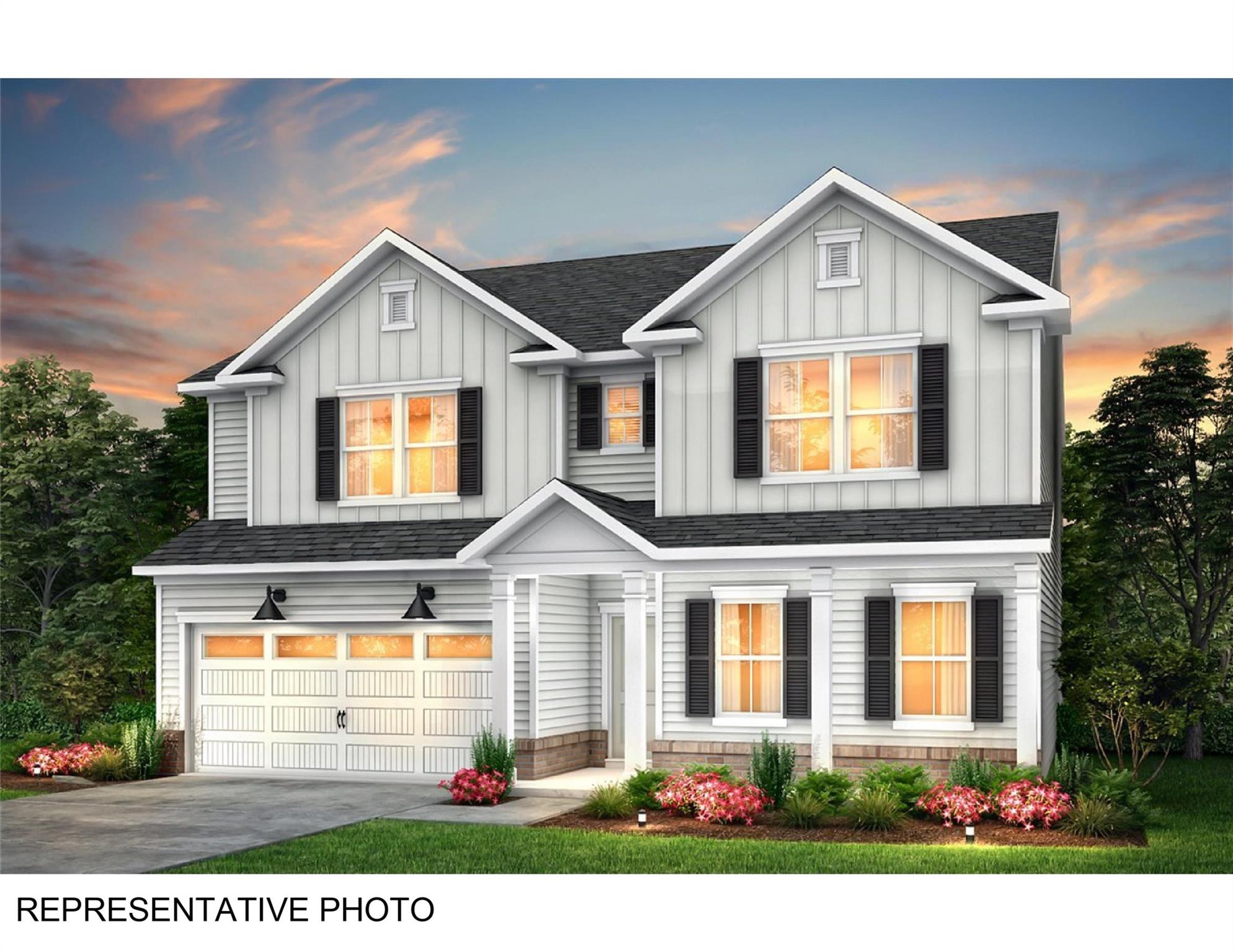 Phase One opportunity in a master-planned neighborhood! Located minutes away from the Rivergate Shopping Center, Carolina Premium Outlets, McDowell Nature Preserve, and Lake Wylie, and in close proximity to the Charlotte Douglas International Airport and Uptown Charlotte.  This Mitchell is a 5-bed, 3-bath two-story home featuring a first-floor formal dining room, guest bedroom, and full bathroom; open floor plan; beautiful kitchen with extensive cabinetry, a huge island, and gas stainless steel appliances; and an upstairs game room + 4 more bedrooms with big closets.  This home also features a tankless water heater, gas fireplace, backyard covered lanai, and is located on a desirable lot backing up to a common open space.  We are offering a financing incentive with use of our preferred lender, for a limited time.  HOA fees includes High-Speed Internet and TV service, with an amenity center upcoming.  Contact us to learn more about the neighborhood and our new home line-up!