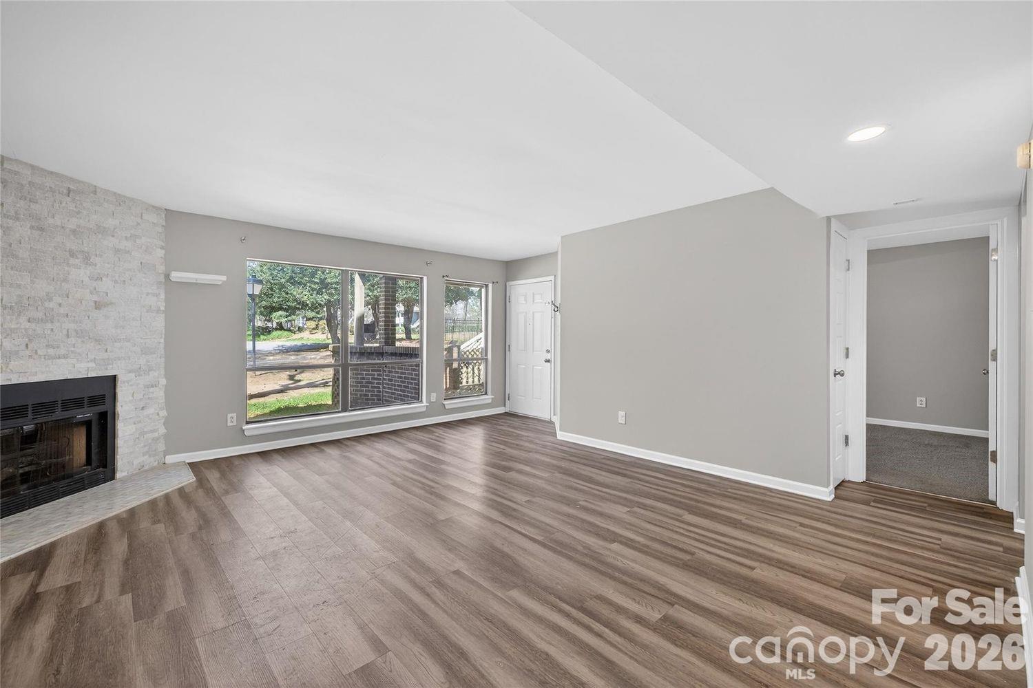 Welcome home to one of South Charlotte's most convenient areas. This 2-bed, 2-bath condo at Sharon Place features a split bedroom floor plan - each with its own full bath - plus a private patio and extra storage. Steps from the Sharon Road West light rail, minutes to SouthPark, and quick access to I-77. HOA covers water, trash, pest control, and exterior maintenance for truly low-maintenance living. Move-in ready and priced to sell.