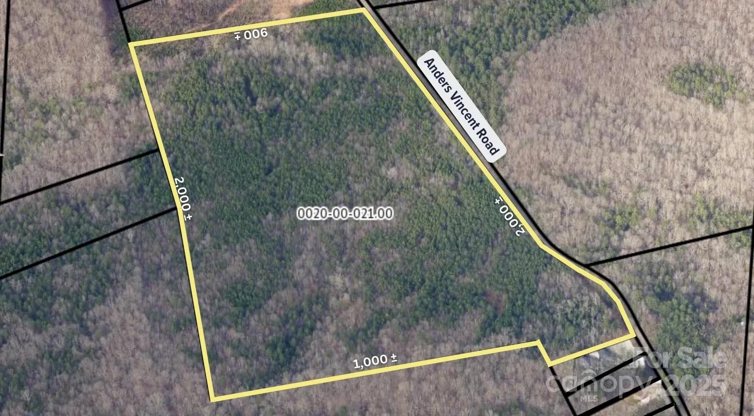 58± Acres of Prime Land with Pines & Hardwoods – Ideal for Development or Recreation! Discover 58± acres of beautiful, wooded land on Anders Vincent Road, just off Hwy 75. This expansive property features a mix of mature pines and hardwoods, offering a serene and private setting. Currently zoned Rural Neighborhood (RN), this land is perfect for residential development, a private estate, a mini-farm, or recreational use such as hunting, ATV riding, and more.   Owner will consider subdividing up to 5 acres & 12 acres pending simultaneous closing of subdivided lots.