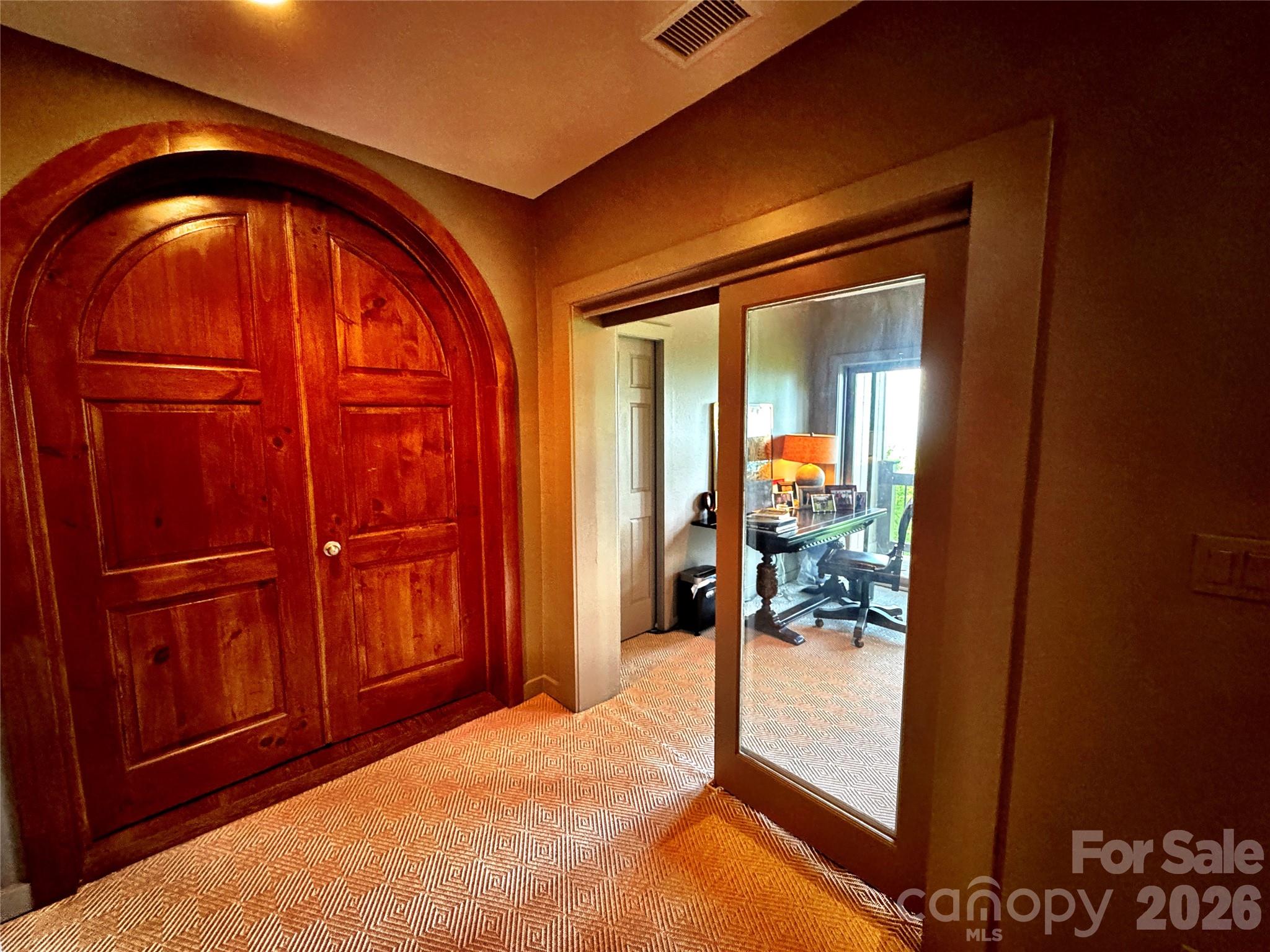 This home sits near the top of the mountain. Its recently renovated, with a large bedroom living area on the lower level. Boulder Pass neighborhood is a favorite on the mountain with spectacular long range views. Sunsets without the direct heat of the sun. A new coffee bar just being added to the kitchen. Mostly furnished with a few exceptions. Two golf carts included and A full golf membership to MACC. Mountain Air Country Club is a private club at the top of the mountain with its own airstrip, golf, tennis, pickle ball courts, nature center, kids' day camp, golf shop, heated pool, hot tub, golf learning center and 3 dining choices, including the mountain market. The average daily temperature is 75° in the summer.