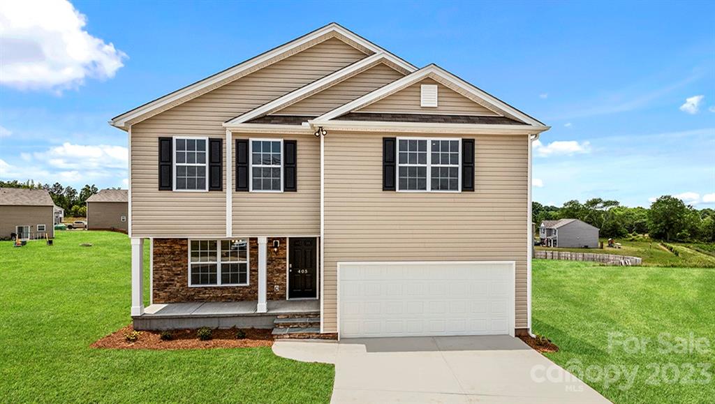 Welcome to the very popular Vivian layout in Hamrick Farms neighborhood, conveniently located a few miles down the road from I-40. You will love this thoughtfully designed layout with many nice features such as Mohawk Flooring, Gas Fireplace, Vaulted Ceilings, and modern connectivity. In the kitchen you will find granite countertops with 4-inch backsplash, white shaker style cabinets and whirlpool stainless appliances. The second-floor features three total bedrooms as well as a light filled loft. Beautiful Owners Suite with vaulted ceiling, walk-in closet, master bath with 5-foot Glass Enclosed Shower. The laundry closet is conveniently located on the second floor with a big linen closet for extra storage needs. This home comes with a walk-out unfinished basement, accessible from interior of the house. The Connected Home package includes programable thermostat, security system pre-wire, video doorbell, Amazon Echo Dot. The 2-car garage is the icing on the cake!