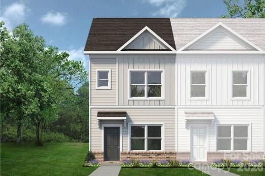 Explore The Dawson Floorplan at Dawson Landing—Only about 12 Minutes from Uptown Charlotte! This beautifully designed, low-maintenance townhome offers 1,504 sq ft of modern living across three spacious levels, featuring 3 bedrooms and 2.5 bathrooms. The open-concept main floor includes a sleek kitchen outfitted with upgraded cabinetry, granite countertops, a kitchen peninsula, stainless steel appliances, and a pantry for extra storage. The kitchen seamlessly connects to the dining area and generous family room—perfect for everyday living and entertaining. Durable vinyl plank flooring extends throughout the entire first floor.

Upstairs, the private primary suite features a walk-in closet and a luxurious bath with quartz countertops and a walk-in shower. The secondary bedroom also includes a full bath and a spacious walk-in closet. Additionally, the third-floor bedroom offers ample space and natural light. Situated in Dawson Landing—a charming community with 178 home sites—each home boasts a unique style, making all of them desirable. Additionally, we offer end units that provide extra privacy and plenty of natural light.