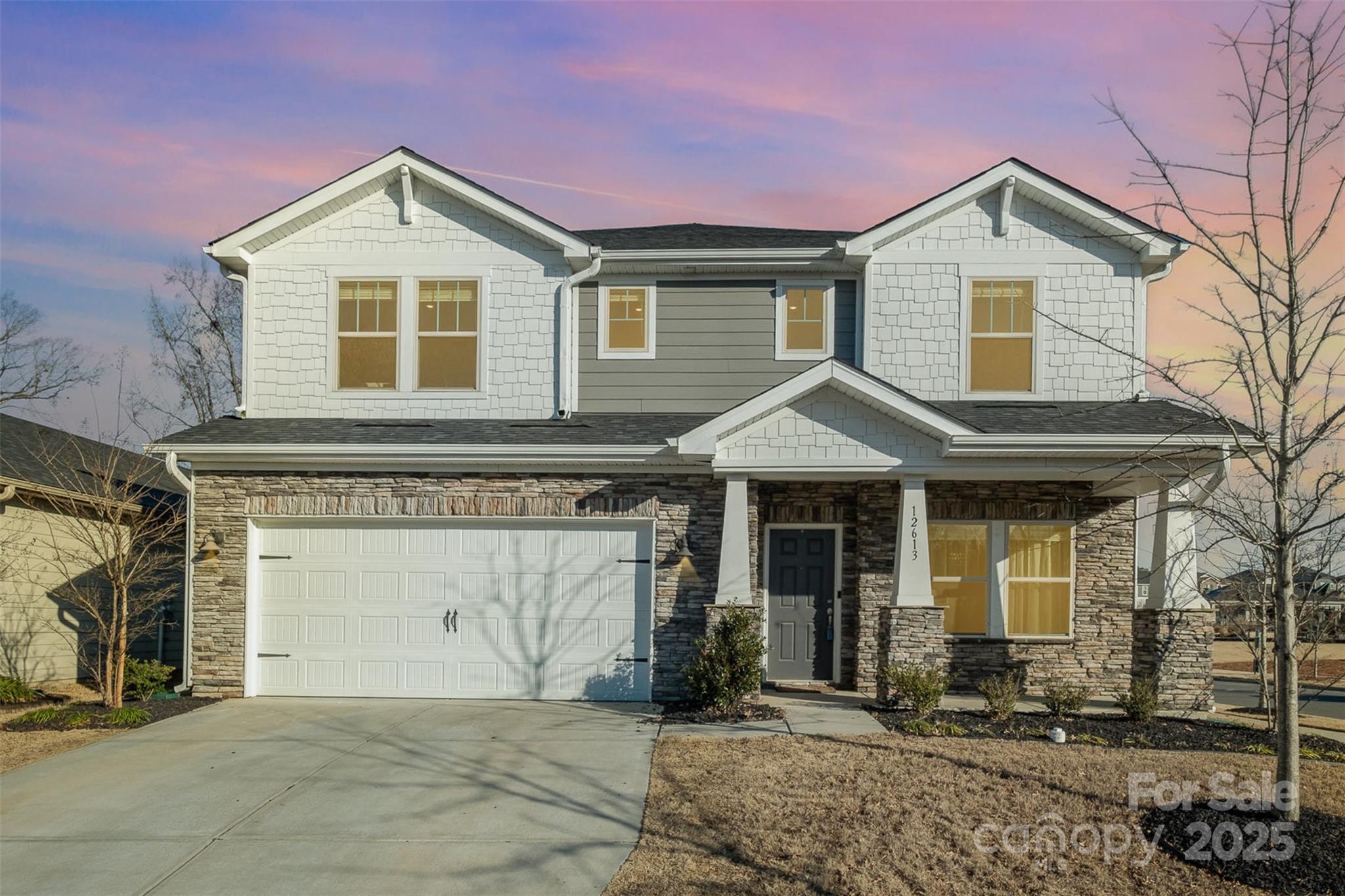 Welcome to this exceptional home in Stoneybrook Station! Built in 2020, this home offers modern elegance and thoughtful design. The kitchen features gas cooking, stainless steel appliances, quartz countertops, a butler’s pantry, and a spacious island perfect for gatherings. The open-concept living room enhances the flow of the main level, where you'll also find a full bathroom and a bedroom ideal for guests or multigenerational living. The custom drop zone near the 2-car garage provides convenient storage for everyday essentials. Upstairs, there are 4 additional bedrooms, a versatile loft, and a generously sized laundry room with a utility sink. Custom closet systems throughout the home ensure everything has its place. The community offers a pool, playground, and nearby common spaces, with easy access to schools, Lake Norman, I-485, I-77, golf and more. Schedule a showing today before this opportunity slips away! Oh and it's VA assumable for qualified buyers, less than 3% rate!