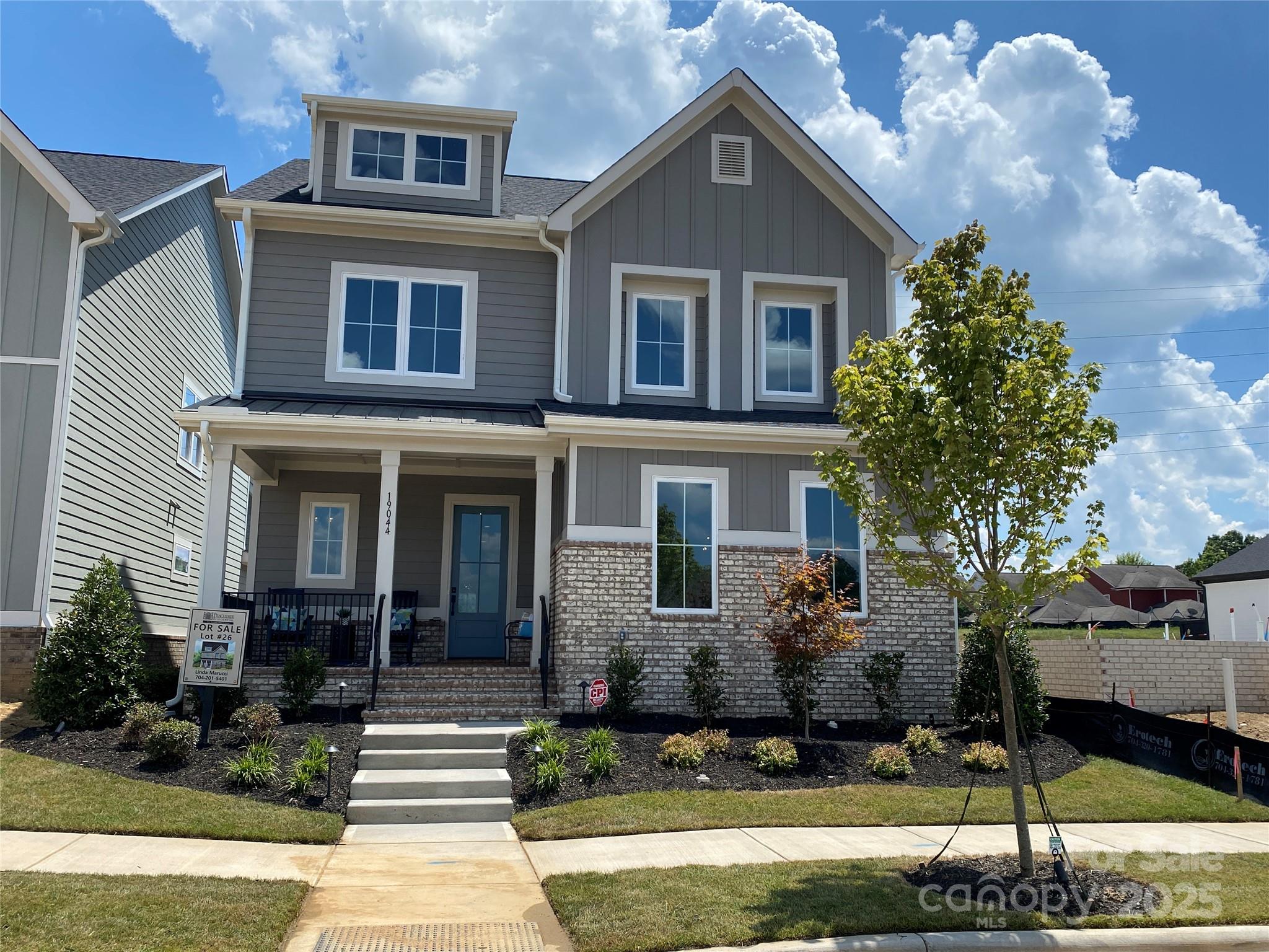 New Construction in long awaited Davidson Woods Phase 2. The Hickory floorplan is custom designed to flow nicely for entertaining & everyday living. On the main level is the Luxury Primary BR Suite built for relaxation. Kitchen boasts a large island, walk-in pantry & stunning cabinets to the ceiling. A chefs delight w/ designer touches. Kitchen flows to a Large Dining Area, Great Room w/Fireplace & out to a Covered Porch. Upper level has a loft area, 3 spacious BRs with walk-in closet & bathroom access. Above the garage is a studio suite with private entrance.  392 square feet includes a private bath & kitchenette area with a sink, cabinets & mini refrigerator.  Super flexible space for mini apartment, office, game room or much more.  All close to the heart of charming Historic Davidson, NC.  Short distance to River Run Country Club & numerous area parks.  Access to the Greenway is just down the street for exercising or just a stroll through nature.