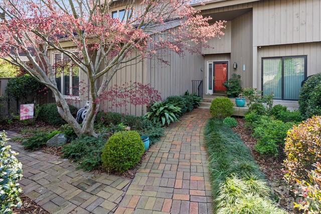Don’t miss this opportunity to own in the highly sought-after Carmel South community. This charming two-story villa offers 3 bedrooms and 2.5 baths, featuring a vaulted ceiling in the great room and a screened porch with serene views of “The Meadow” green space. Outdoor living is abundant with both a rear deck adjoining the porch and an additional front deck.

The spacious primary suite is conveniently located on the main level and includes a walk-in closet and an updated en-suite bath. Upstairs, you’ll find two additional bedrooms, a full bath, and a versatile flex space ideal for a home office, art studio, craft room, or fitness area. Two oversized walk-in closets provide excellent storage.

Set on over 40 acres of beautifully landscaped grounds, Carmel South offers lush green spaces and a peaceful setting. Ideally located across from Carmel Country Club and just around the corner from Quail Hollow Country Club, with easy access to shopping, dining, and everyday conveniences.