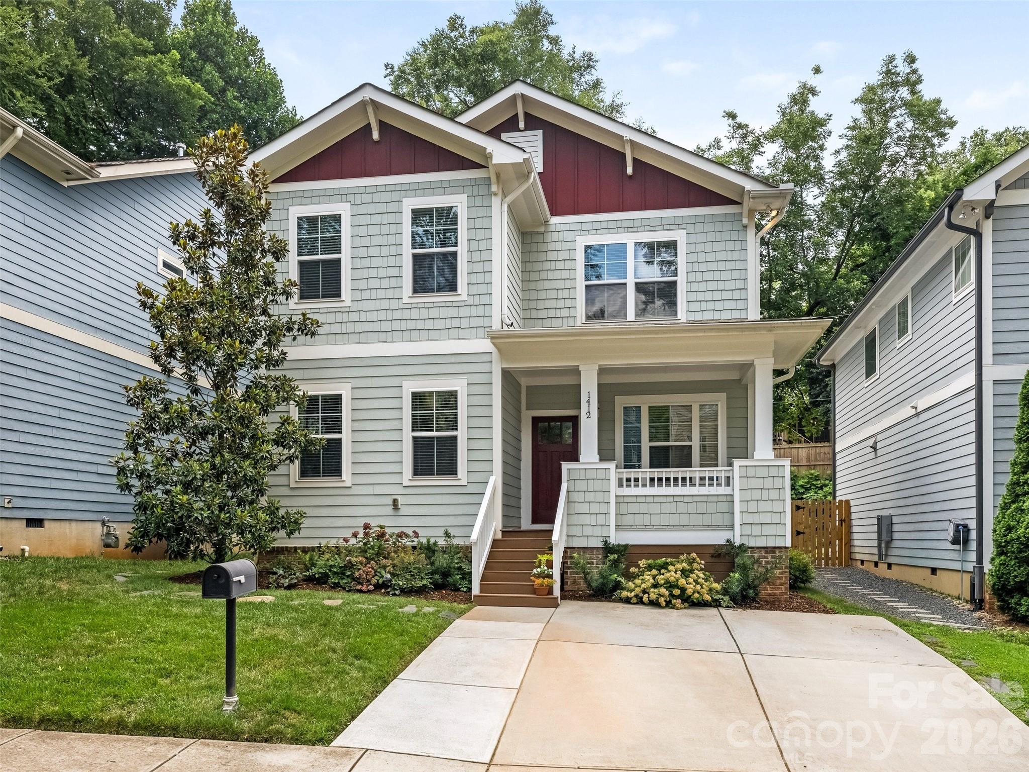Stunning Craftsman seamlessly blends timeless charm with modern finishes. Featuring an open-concept floor plan, high ceilings, fresh paint, and an abundance of windows--the home is filled with natural light and designed for comfortable, contemporary living.  Step outside to your private backyard , complete with a cozy outdoor fireplace and extensive landscaping.

Perfectly positioned in Charlotte's vibrant and evolving Seversville neighborhood--you at the center of it all. Step onto the Irwin Creek & Stewart Creek Greenway for a scenic bike ride, morning run, or an easy stroll to game day at Bank of America Stadium.