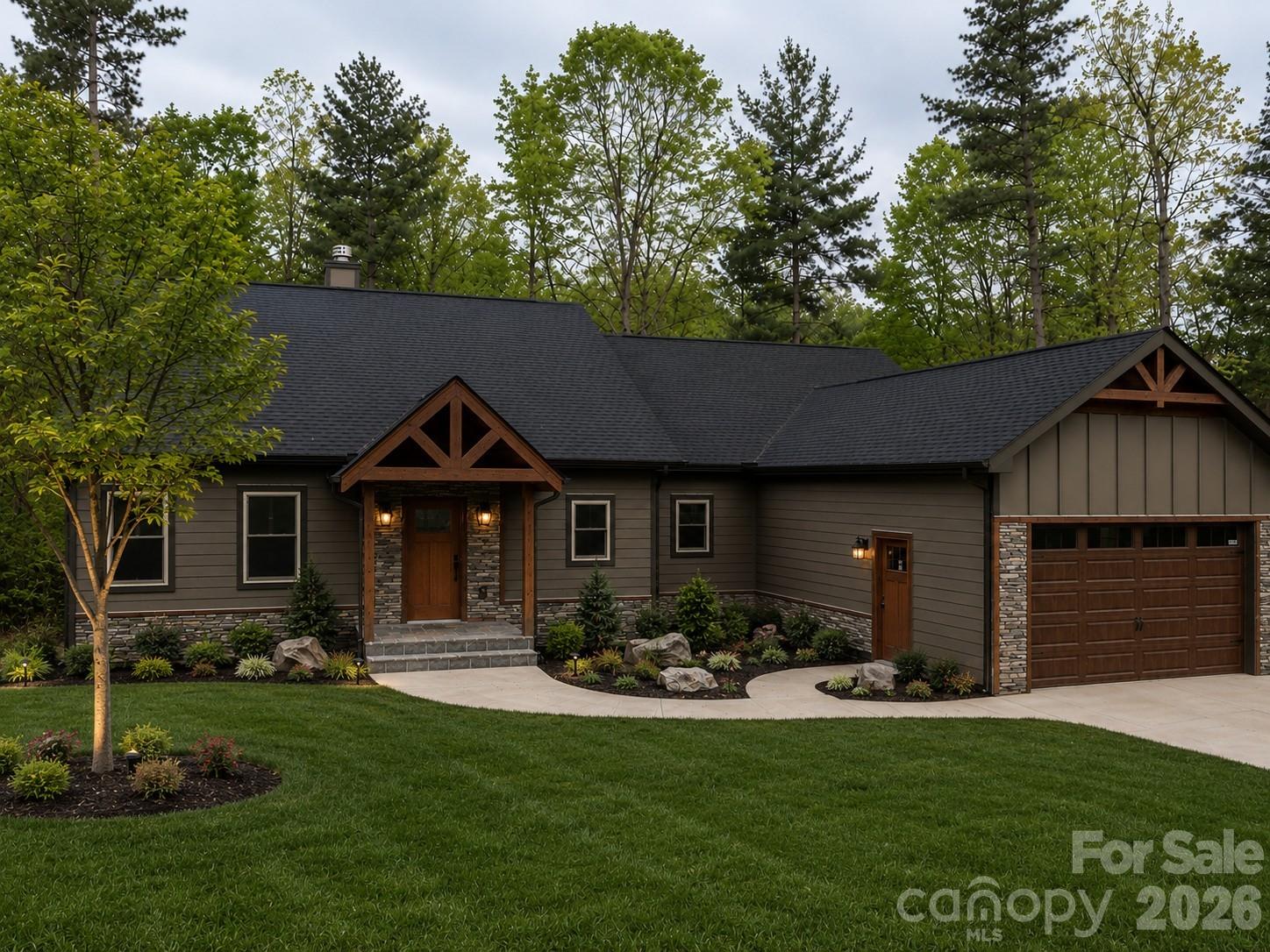 Proposed land/home package in the sought-after Garrison Hills community of Weaverville, offering a rare opportunity to build a custom mountain home in an established neighborhood setting. The proposed design blends open-concept living with inviting indoor-outdoor spaces and warm modern mountain character. Buyers may work directly with the builder to personalize selections and modify plans, creating a home tailored to their lifestyle and vision.

Ideally located just minutes to downtown Weaverville, Publix, dining, I-26, and approximately 15 minutes to downtown Asheville. Less than 5 minutes from the new AdventHealth hospital currently under construction.