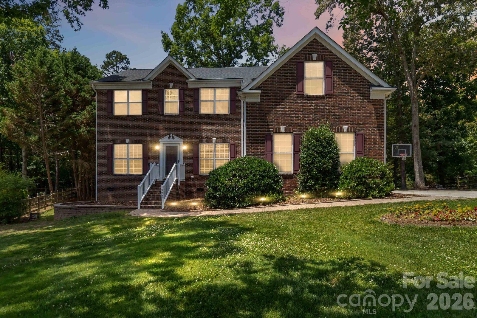 Welcome to the highly sought-after Olde Sycamore Golf Community! Situated on one of the largest private cul-de-sac lots in the neighborhood, this spacious 5-bedroom, 2.5-bath home is designed for comfortable living and exceptional entertaining. The oversized kitchen features abundant granite countertop space, a center island, large pantry, extensive cabinetry, and a large bartop overlooking the breakfast area and expansive family room. The family room is highlighted by custom built-ins and a cozy gas log fireplace, creating the perfect gathering space. The main level also offers a formal dining room, private office, flex room that could serve as a guest bedroom, and a half bath with potential for future expansion to a full bath.

Upstairs, the oversized primary suite features a spacious bath and large walk-in closet. Bedrooms 2 and 3 are generously sized, while Bedroom 4 includes an impressive 12' x 12' flex area. Bedroom 5 is also oversized, offering excellent versatility. Recent updates include new LVP flooring and fresh interior paint throughout. Enjoy outdoor living from the screened porch, expansive 300+ sq. ft. deck, and one of the flattest, most usable, and private backyards in the community. Additional highlights include a side-load garage, extra-wide concrete driveway, and charming paver walkway. Neighborhood amenities include a pool, tennis courts, pickleball courts, sidewalks, and streetlights. An outstanding home offering space, privacy, and a floor plan built for entertaining!