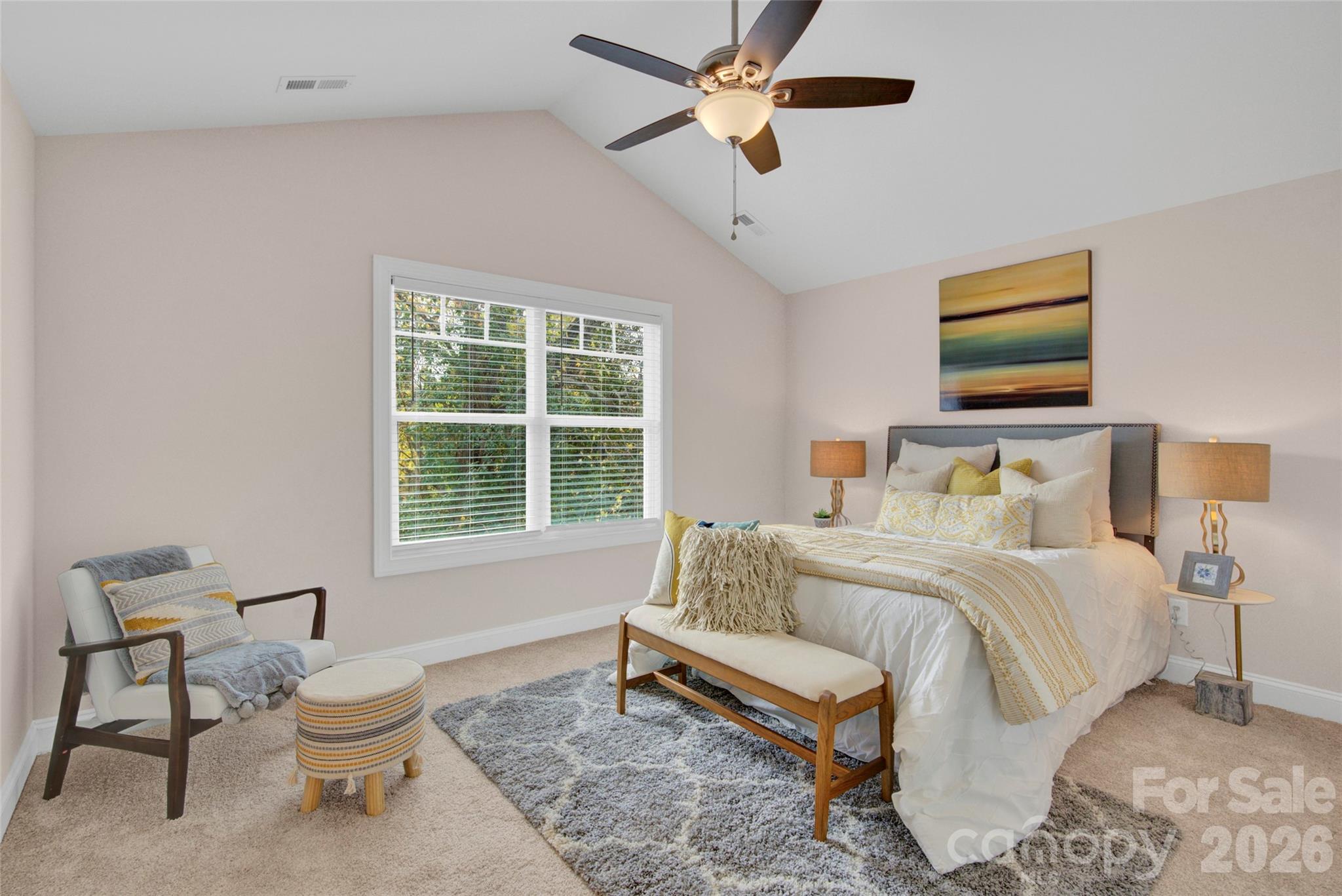 NEW IMPROVED PRICE!! Beautiful move-in ready house that has 4 bedrooms and 3 full baths, and it is only minutes from uptown Charlotte. Open floor plan concept. Kitchen features white color cabinets, granite countertops and stainless steel appliances. First floor bedroom features a walk-in closet that could be easily used as a bedroom or a home office. Large laundry room and pantry are adjacent to the kitchen. The loft is located at the top of the staircase. This small cozy area is a transitional space between the primary bedroom and the two secondary bedrooms upstairs, which could be a nice sitting area or a kid's playing station. Cathedral ceiling inside the primary bedroom with a walk-in closet. Large primary bathroom with a walk-in shower. Mature treelines with bushes created a natural privacy screen for the backyard. The house is freshly painted, professionally cleaned, and pressure washed including the gutters. Additional concrete driveway and back patio have been added since the pictures were taken. This is a nice house for you to call home. No HOA, and this property is only a short drive to uptown, which could be a great short-term or long-term rental business opportunity for investors too. Please come and see it.