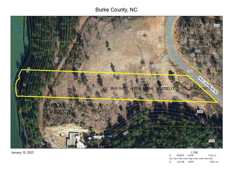 WATERFRONT and DOCKABLE.  Over 3 acres of waterfront property in a quiet cove on beautiful Lake Rhodhiss.  This is 2 separate lots so could accomodate 2 dwellings for your very own family compound. Lake Rhodhiss is ideal for fishing, boating, water skiing, wakeboarding, paddle boarding, swimming, kayaking, canoeing; all water activities!