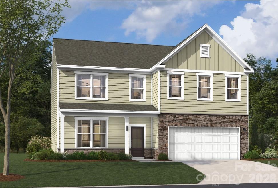 Experience 3,045 square feet of thoughtfully designed living in the LAMBERT, featuring 4 spacious bedrooms, 3 full bathrooms, and two stories of modern comfort. This beautifully appointed home features a well-designed kitchen perfect for cooking and entertaining, along with everyday conveniences like a functional mudroom and a serene screened porch—ideal for enjoying morning coffee or relaxing in the evening. A main-level guest bedroom and full bath provide a convenient and comfortable space for visitors. Upstairs, the primary suite serves as a private retreat with a raised tray ceiling, a generous walk-in closet, and a spa-inspired bathroom complete with a garden tub and a separate shower with a built-in seat. Additional spacious secondary bedrooms and a versatile flex area offer endless possibilities for a media room, lounge, or additional living space.

Located in a vibrant, amenity-rich community with a playground, pool with cabana, and scenic walking trails, this home is just minutes from Reedy Creek Nature Center and only a short 20-minute drive to Uptown’s dining, shopping, and entertainment. Don’t miss your opportunity to own this exceptional LAMBERT home—schedule your private tour today!